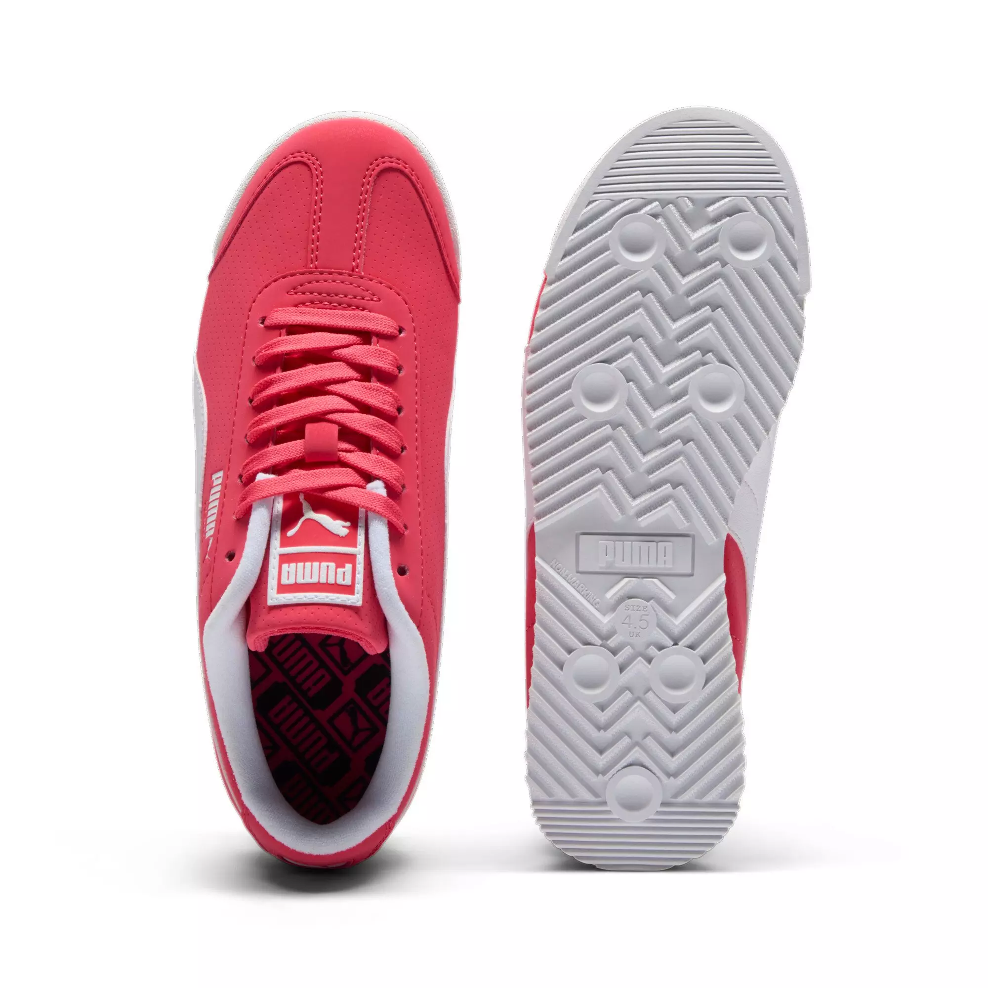 PUMA Roma 24 Reversed "Tart Cherry/PUMA White/PUMA Black" Women's Shoe - CHERRY/WHITE/BLACK