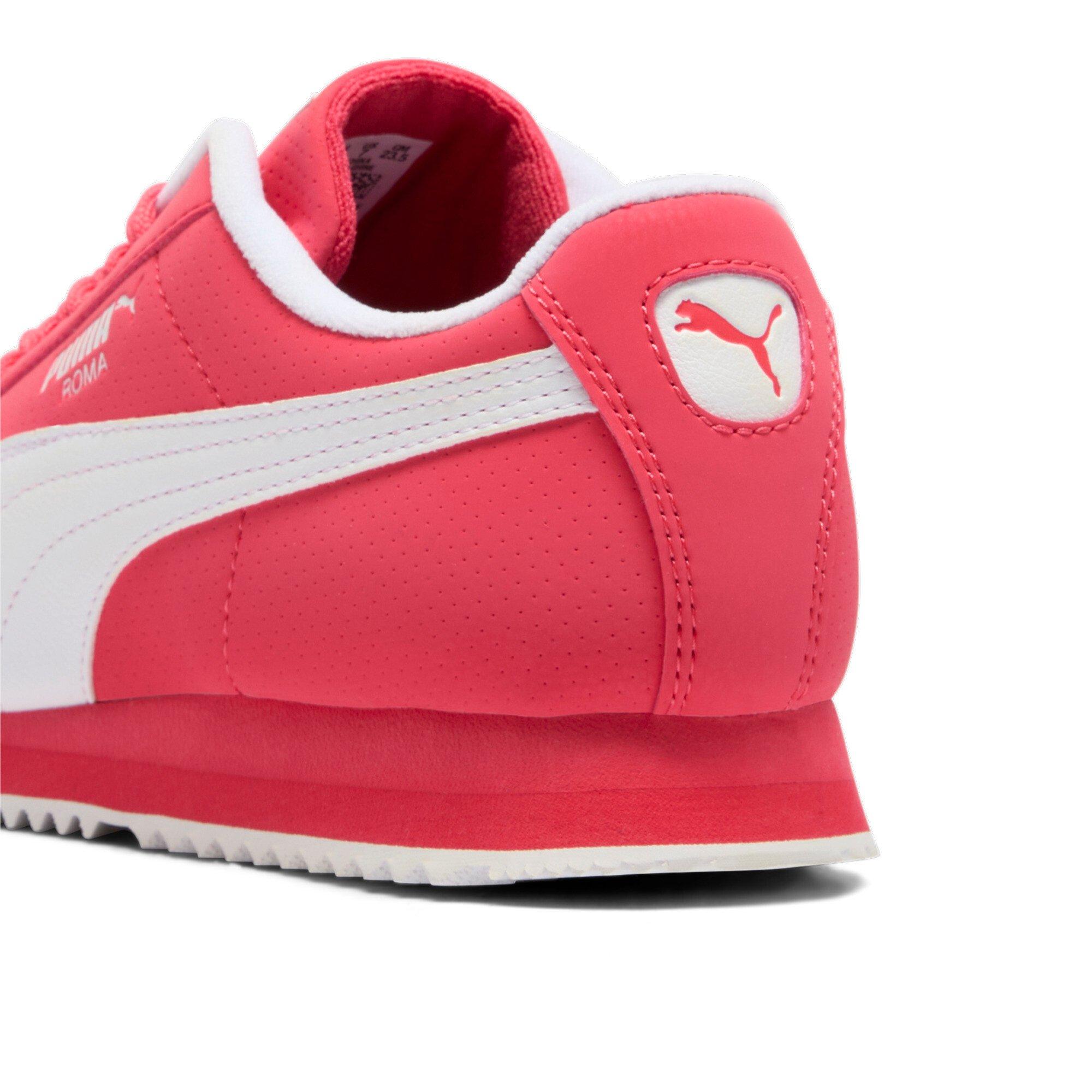 PUMA Roma 24 Reversed "Tart Cherry/PUMA White/PUMA Black" Women's Shoe - CHERRY/WHITE/BLACK Thumbnail View 6