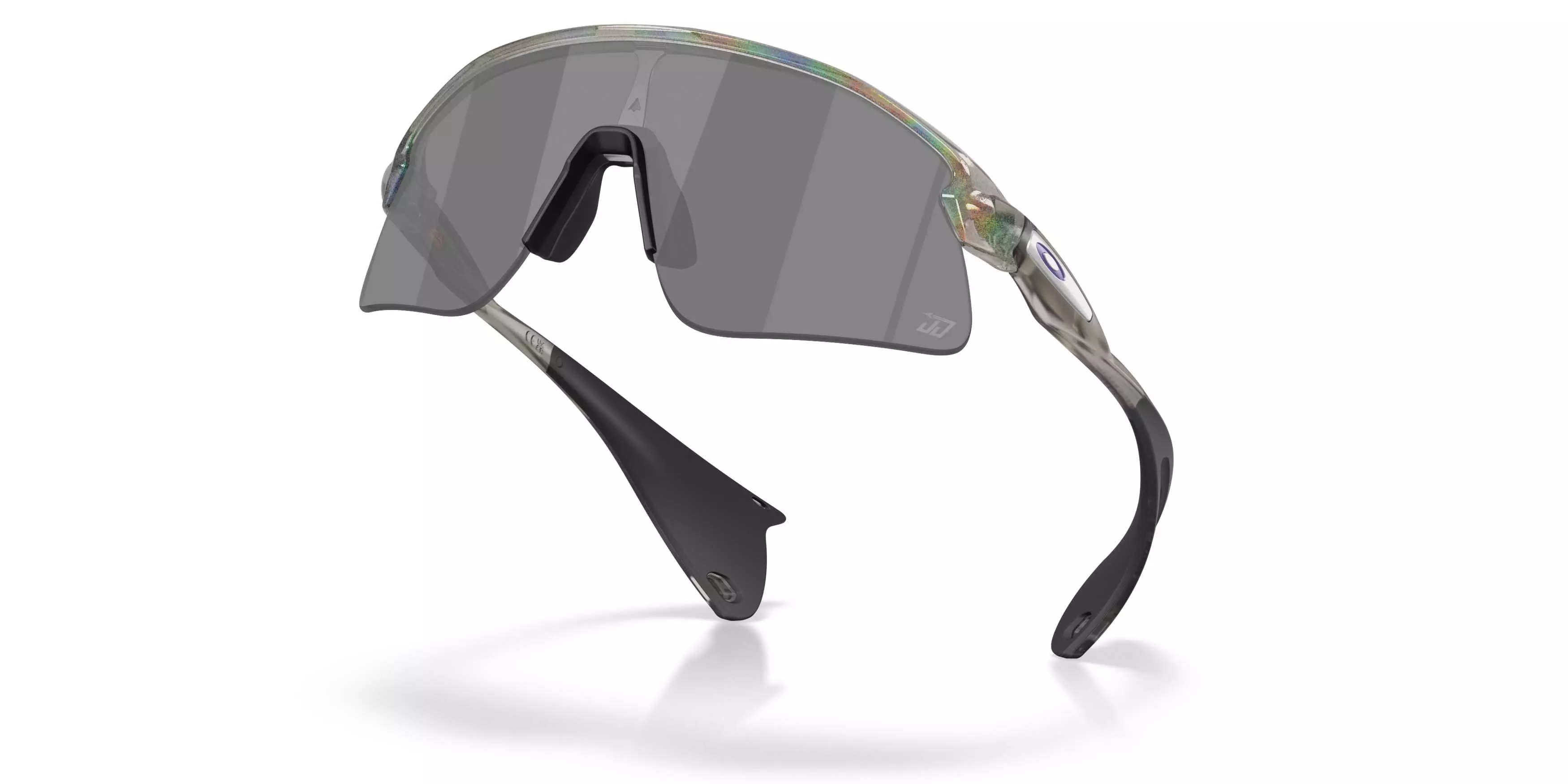 Oakley Stunt Devil Grey Ink Moondust Sunglasses - Prizm Black - GREY/BLACK