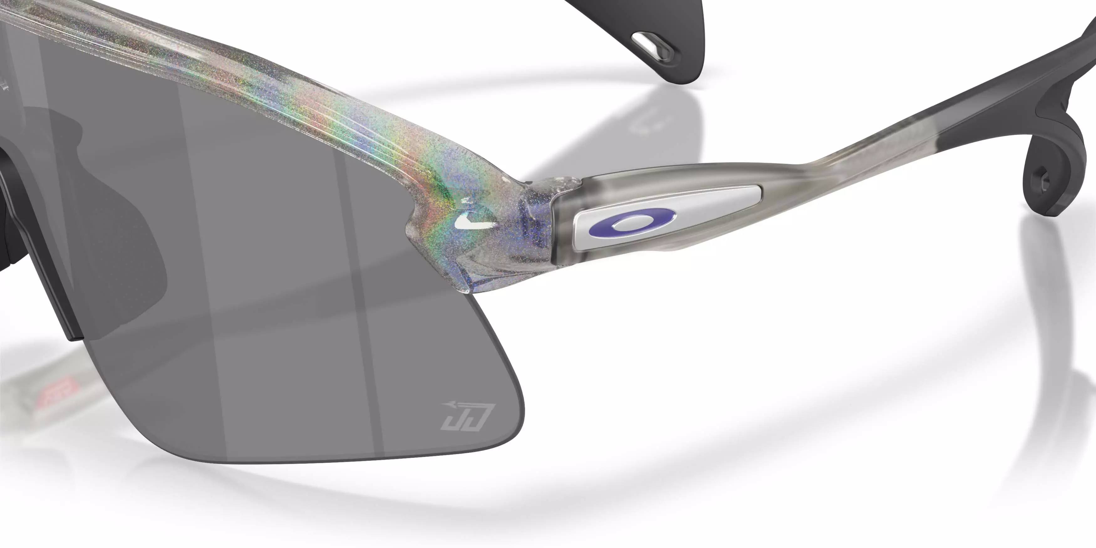 Oakley Stunt Devil Grey Ink Moondust Sunglasses - Prizm Black - GREY/BLACK