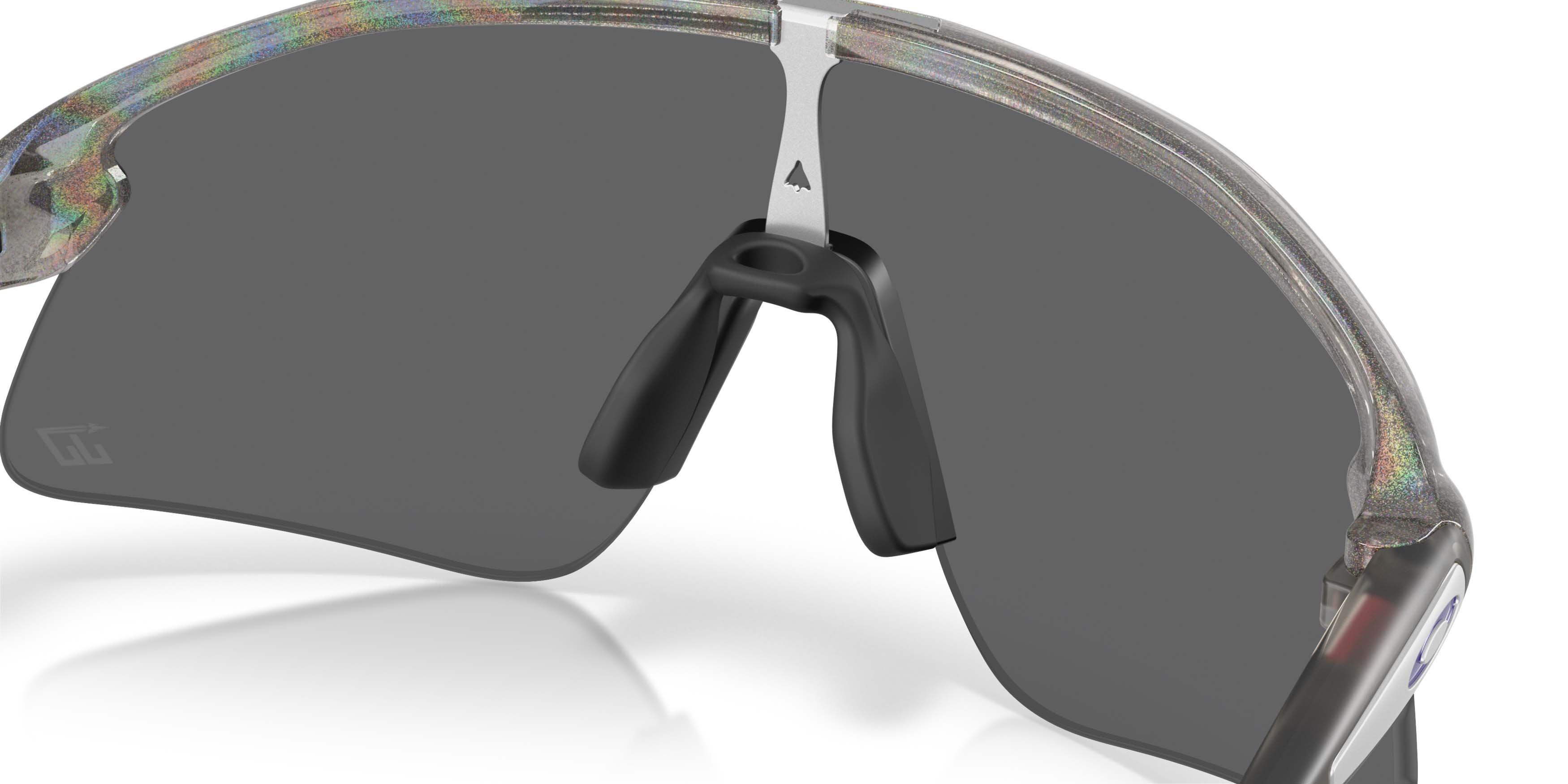 Oakley Stunt Devil Grey Ink Moondust Sunglasses - Prizm Black - GREY/BLACK