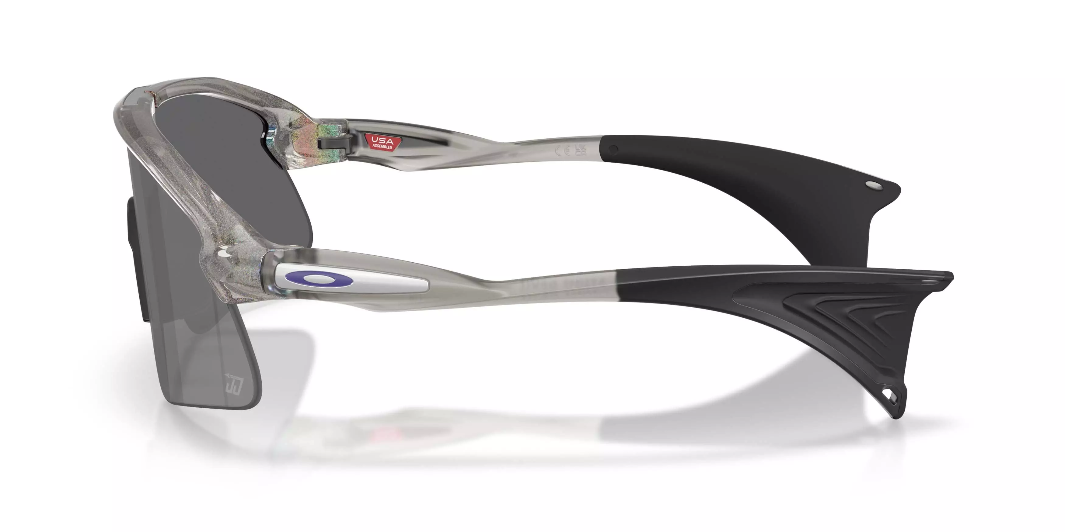 Oakley Stunt Devil Grey Ink Moondust Sunglasses - Prizm Black - GREY/BLACK