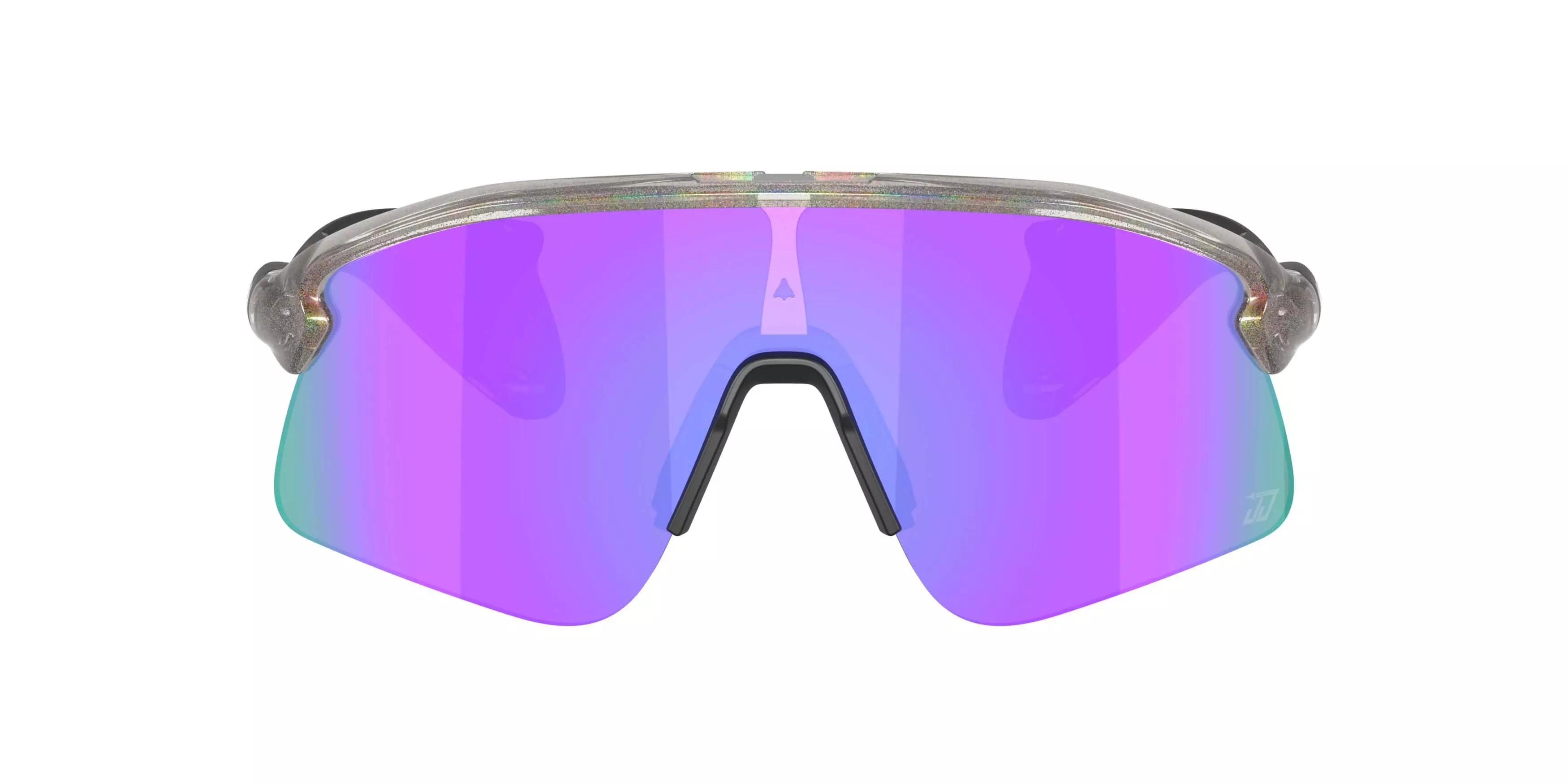 Oakley Justin Jefferson Signature Series Stunt Devil S Prizm Violet Sunglasses - Grey Ink Moondust - GREY/PURPLE