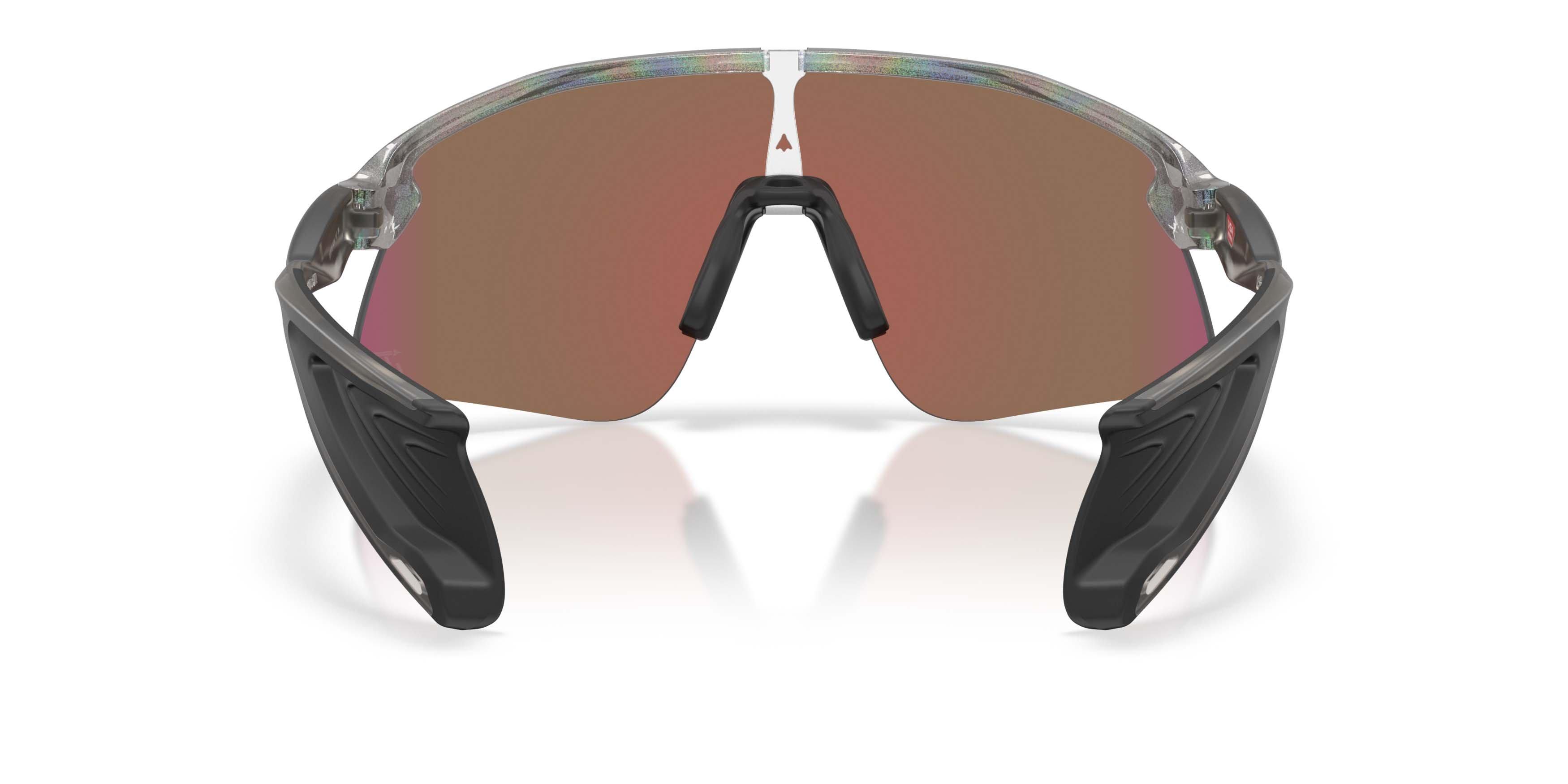 Oakley Justin Jefferson Signature Series Stunt Devil S Prizm Violet Sunglasses - Grey Ink Moondust - GREY/PURPLE