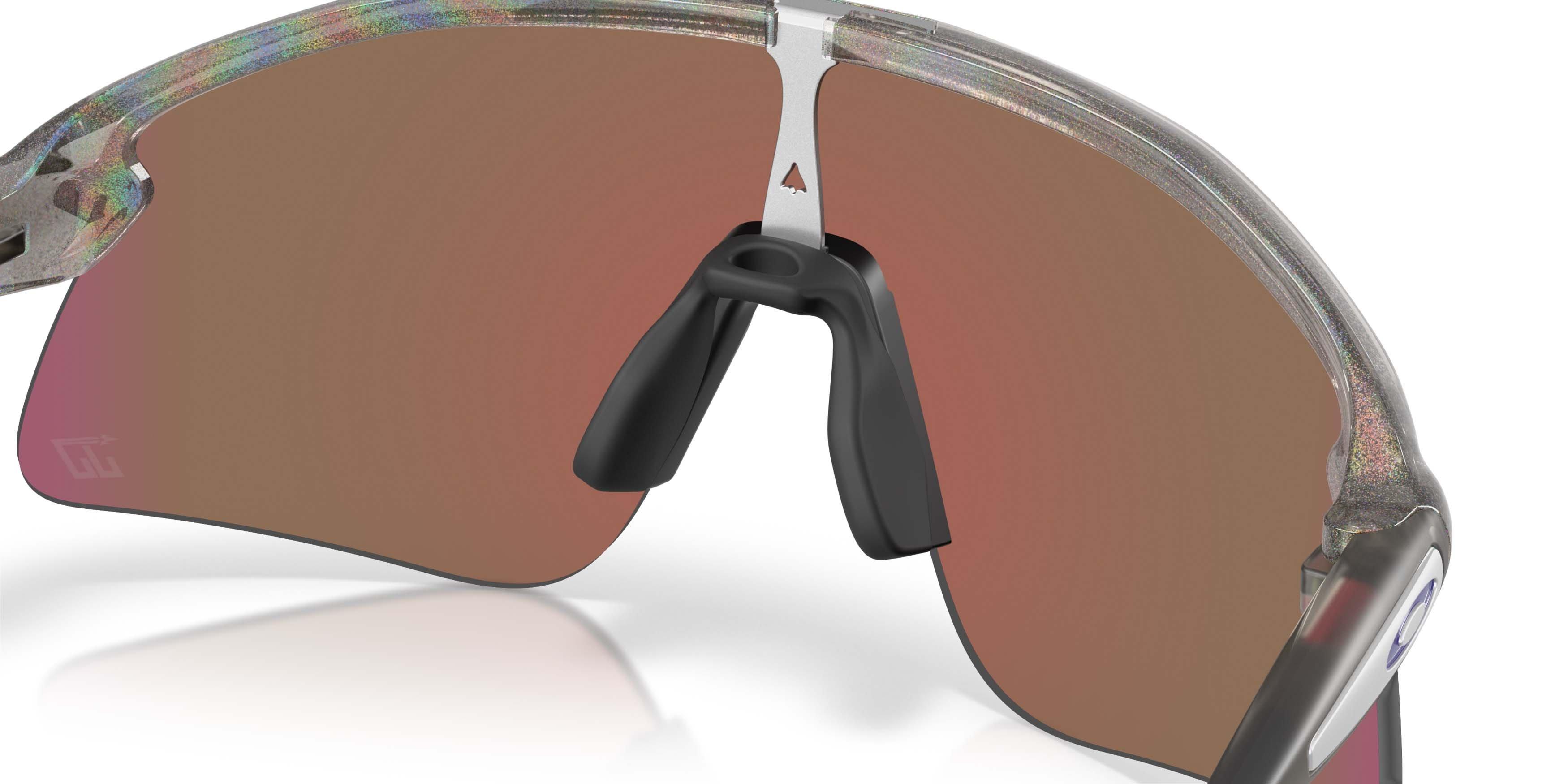 Oakley Justin Jefferson Signature Series Stunt Devil S Prizm Violet Sunglasses - Grey Ink Moondust - GREY/PURPLE