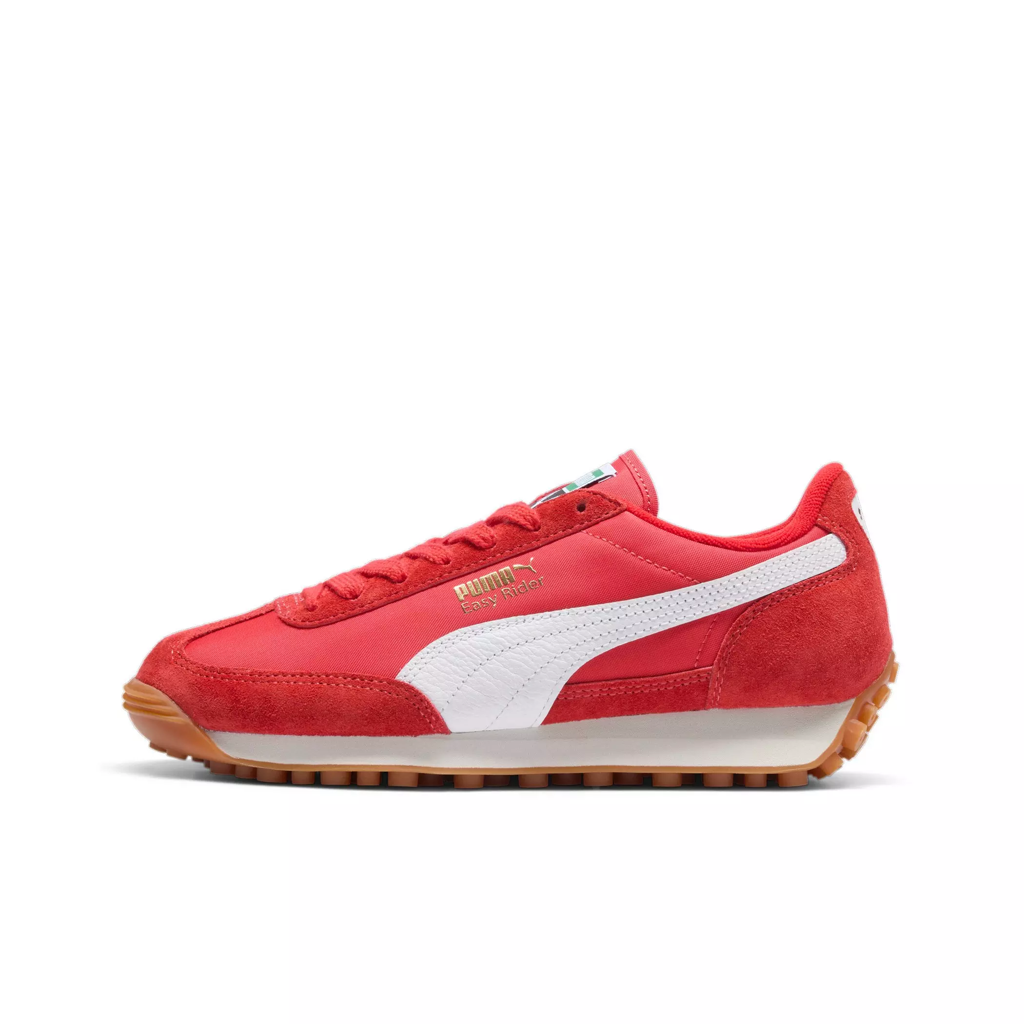 PUMA Easy Rider Vintage "PUMA Red/PUMA White" Women's Shoe - RED/WHITE