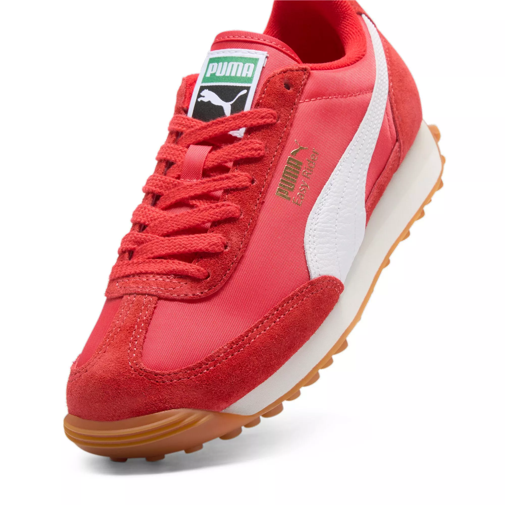 PUMA Easy Rider Vintage "PUMA Red/PUMA White" Women's Shoe - RED/WHITE
