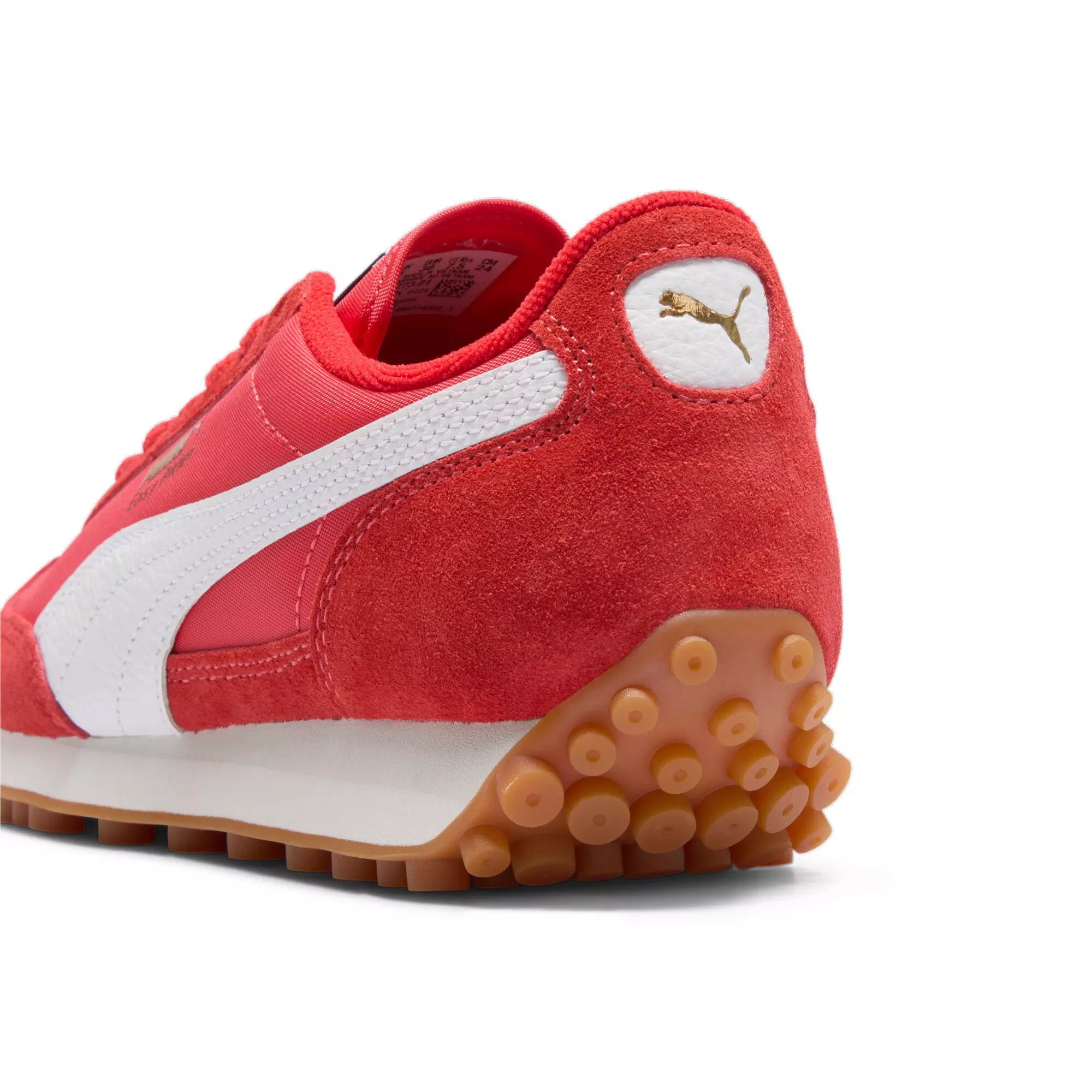 PUMA Easy Rider Vintage "PUMA Red/PUMA White" Women's Shoe - RED/WHITE