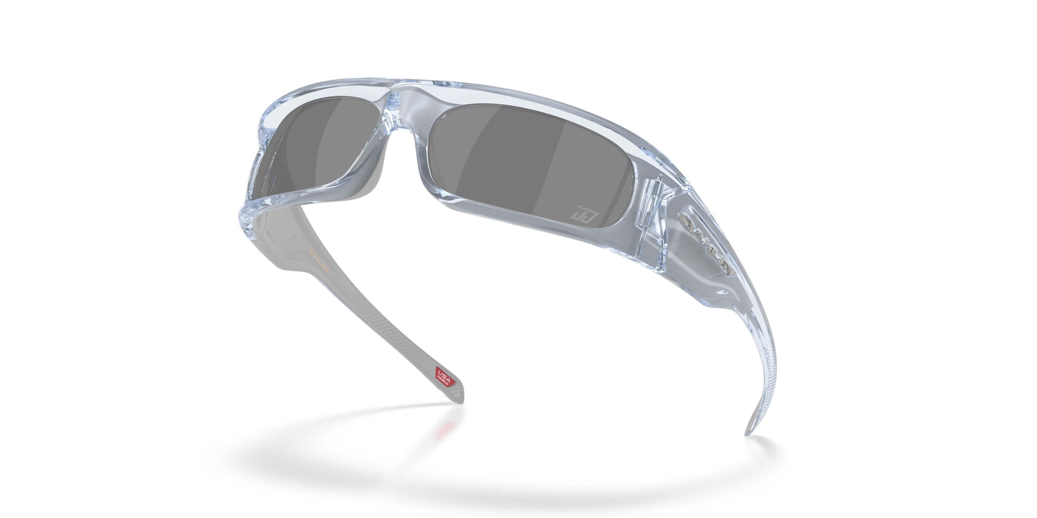 Oakley Highland Prizm Black Sunglasses - Silver Glass Effect - SILVER/BLACK