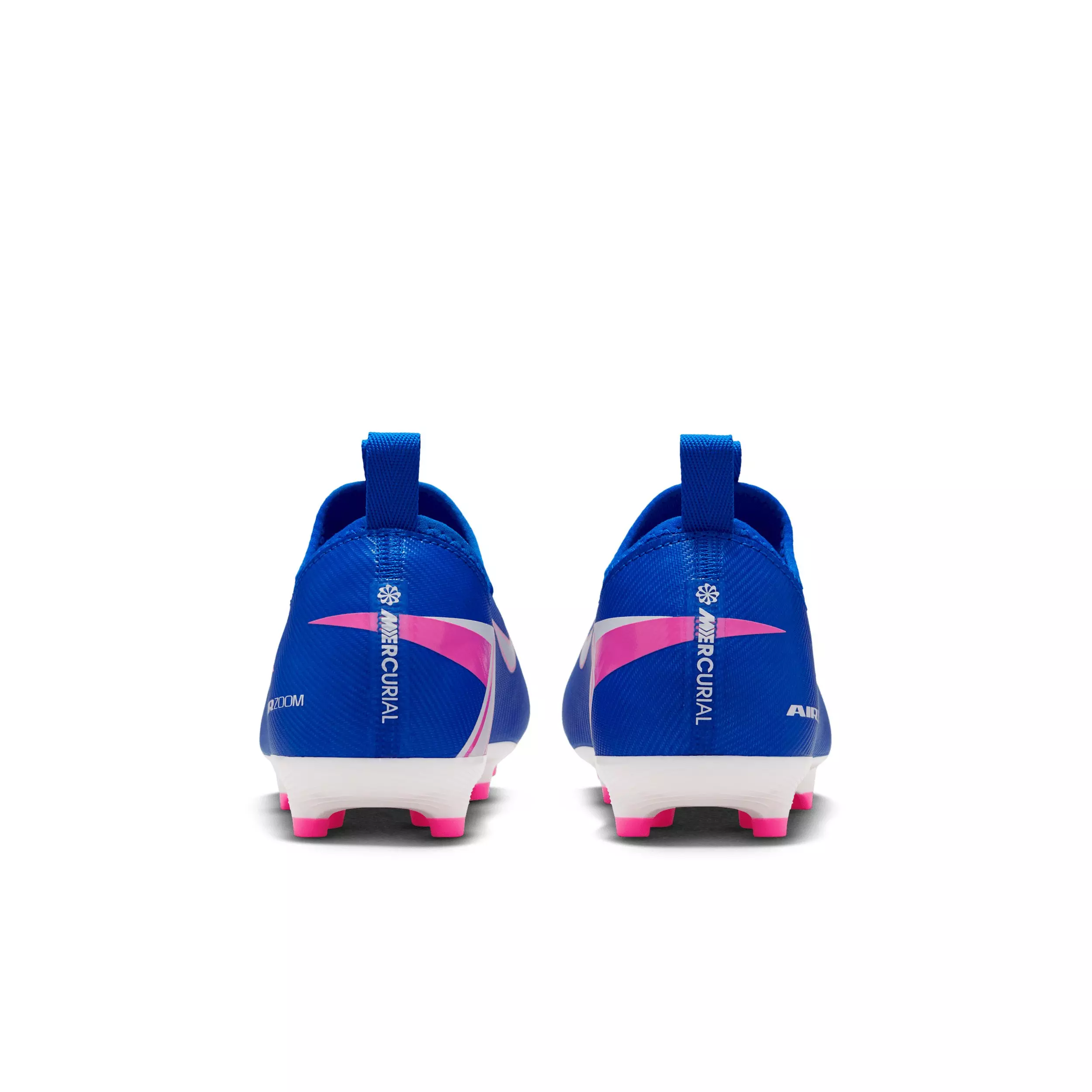 Nike Jr. Mercurial Vapor 16 Academy MG "Racer Blue/White" Grade School Kids' Soccer Cleat - BLUE/WHITE