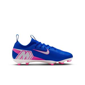 Nike Jr. Mercurial Vapor 16 Academy MG "Racer Blue/White" Grade School Kids' Soccer Cleat