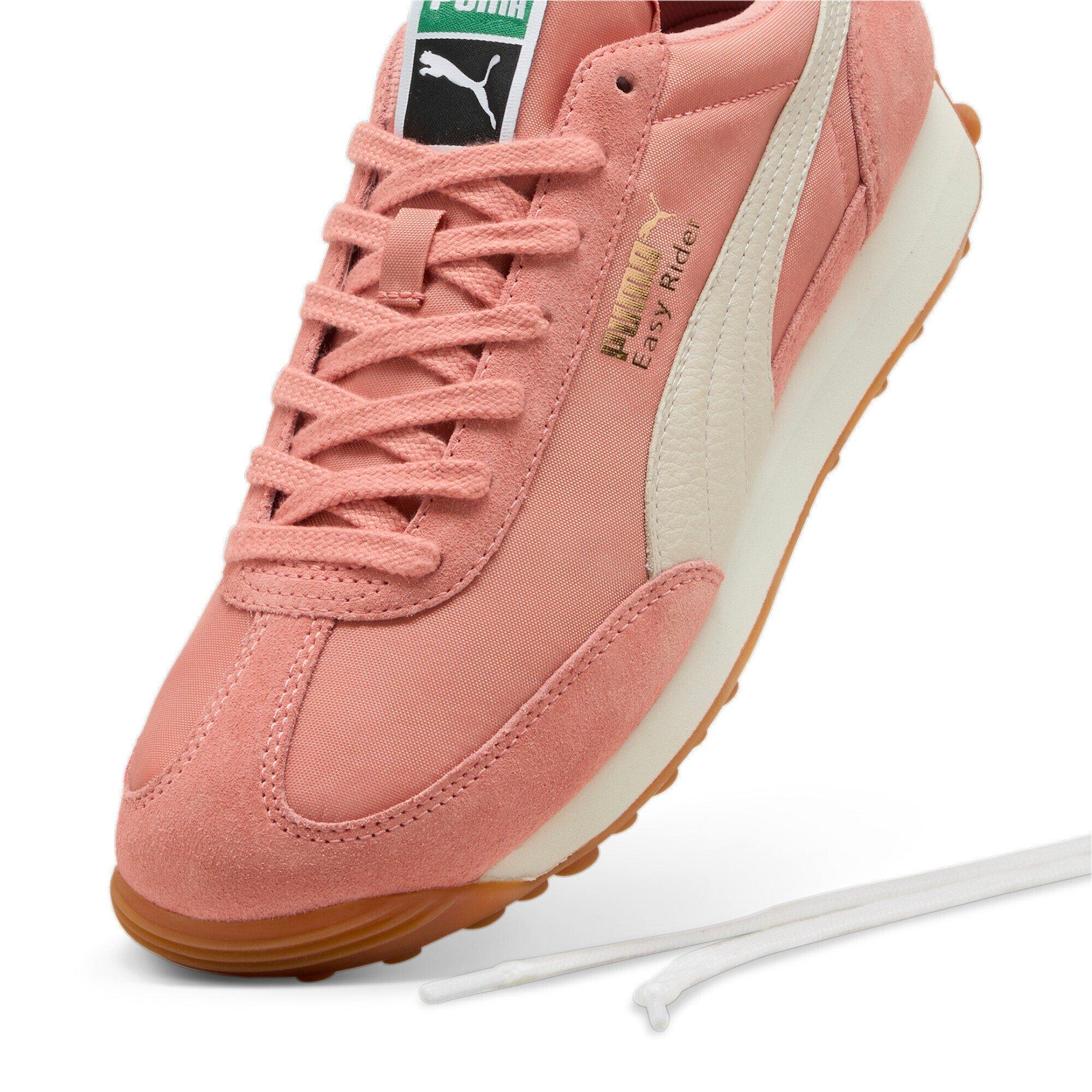 PUMA Easy Rider Vintage "Deeva Peach/Alpine Snow/PUMA Gold" Women's Shoe - PEACH/SNOW/GOLD Thumbnail View 5
