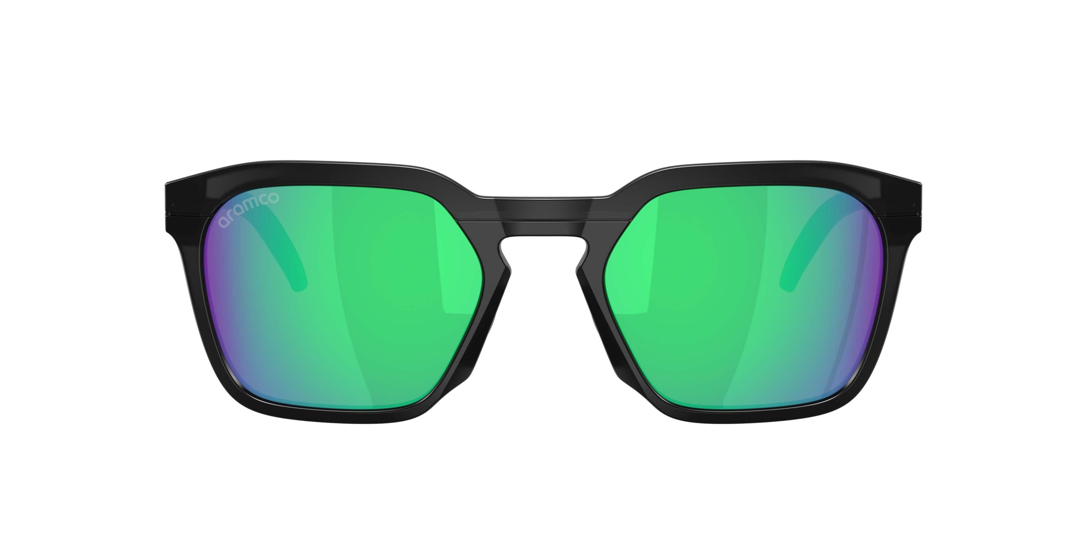 Oakley HSTN SQ Prizm Jade Sunglasses - Black Ink  - BLACK/GREEN