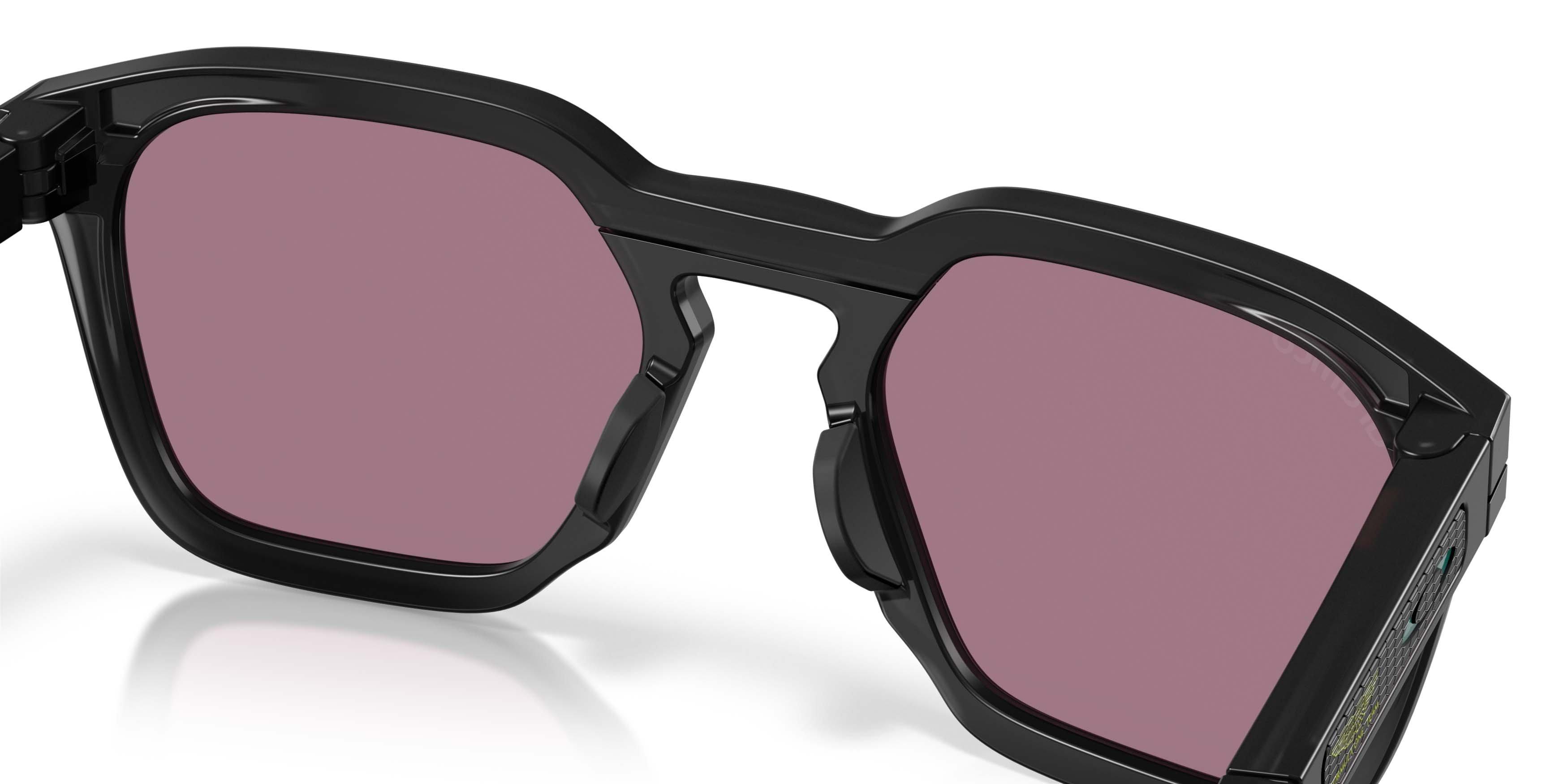 Oakley HSTN SQ Prizm Jade Sunglasses - Black Ink  - BLACK/GREEN