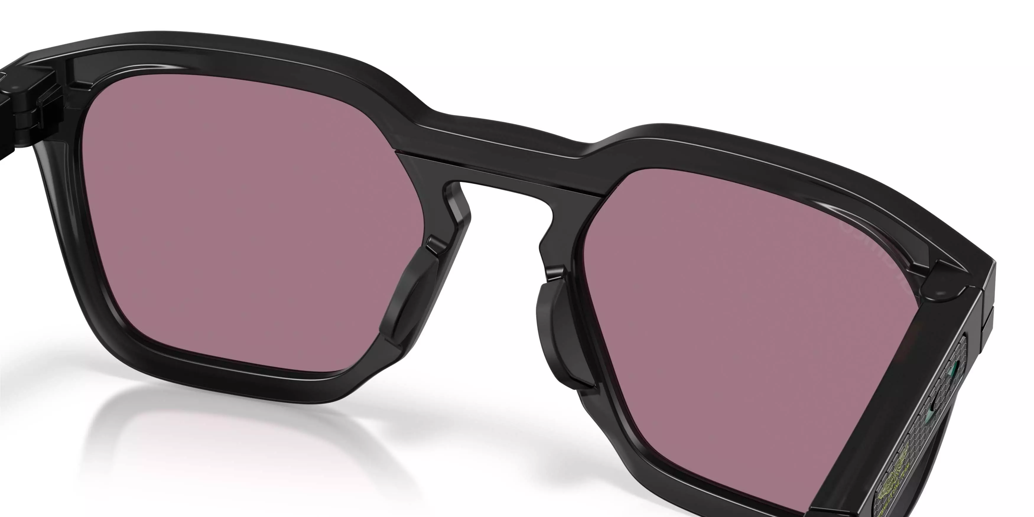 Oakley HSTN SQ Prizm Jade Sunglasses - Black Ink  - BLACK/GREEN