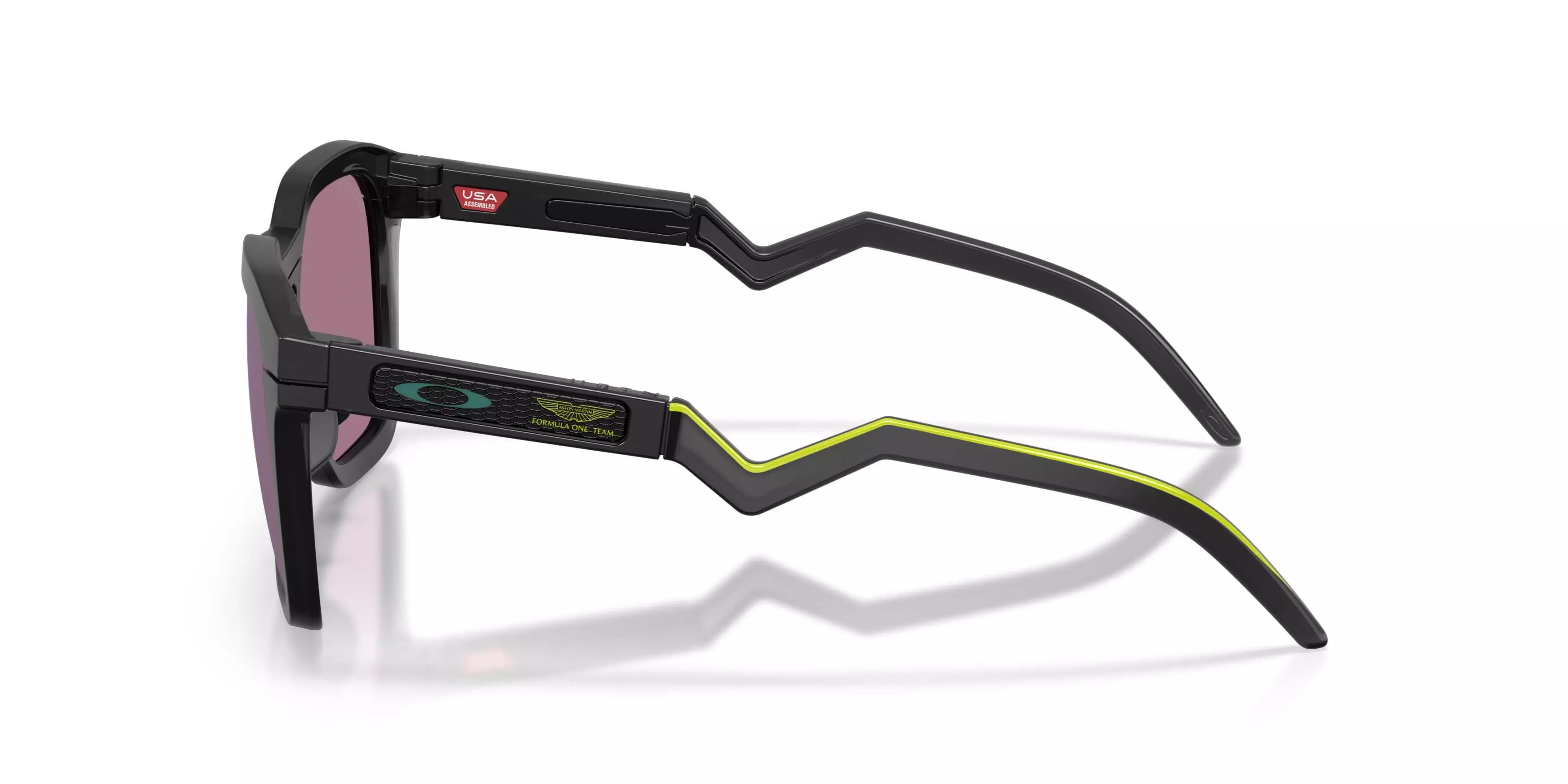 Oakley HSTN SQ Prizm Jade Sunglasses - Black Ink  - BLACK/GREEN