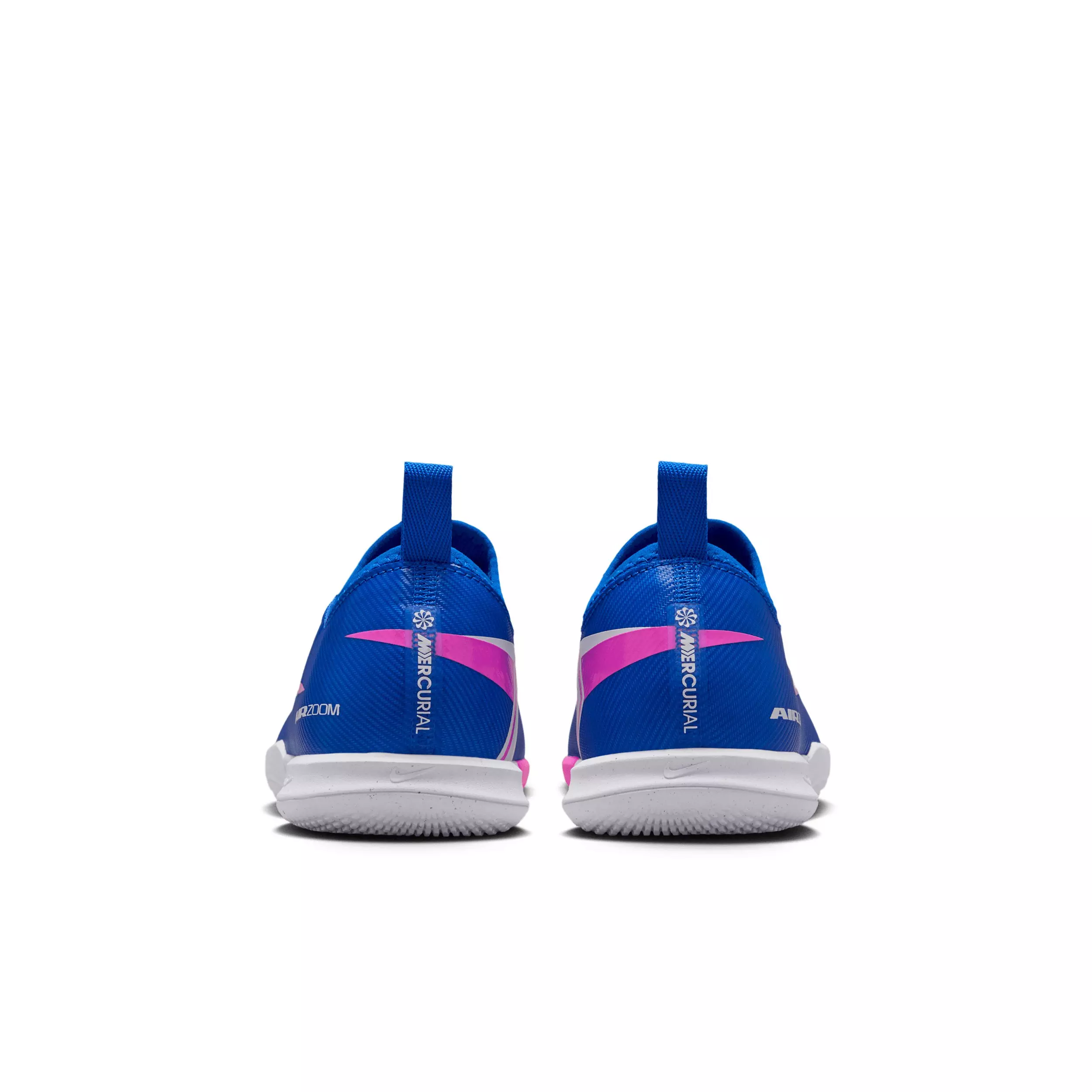 Nike Jr. Mercurial Vapor 16 Academy IC "Racer Blue/White" Grade School Kids' Soccer Shoe - BLUE/WHITE