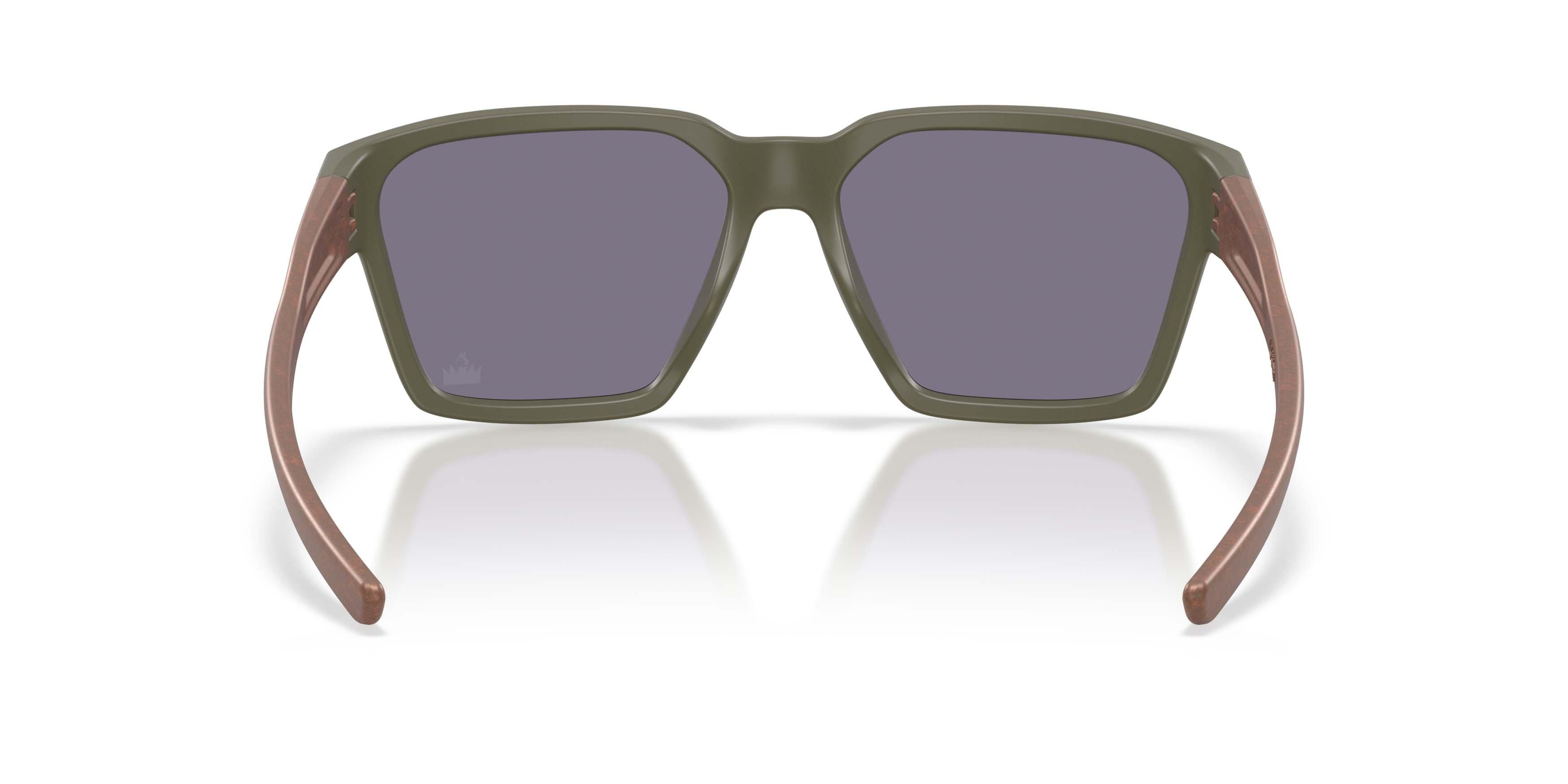 Oakley Briza Prizm Grey Sunglasses - Matte Black - GREEN/GREY