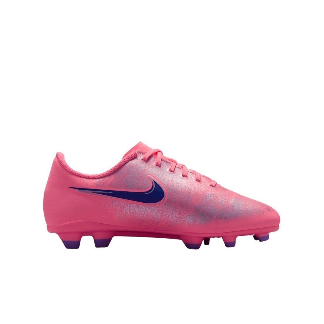 Nike "Vini Jr" Mercurial Vapor 16 Club "Sunset Pulse/Old Royal" Grade School Kids' Soccer Cleat - PINK/PURPLE Thumbnail View 1