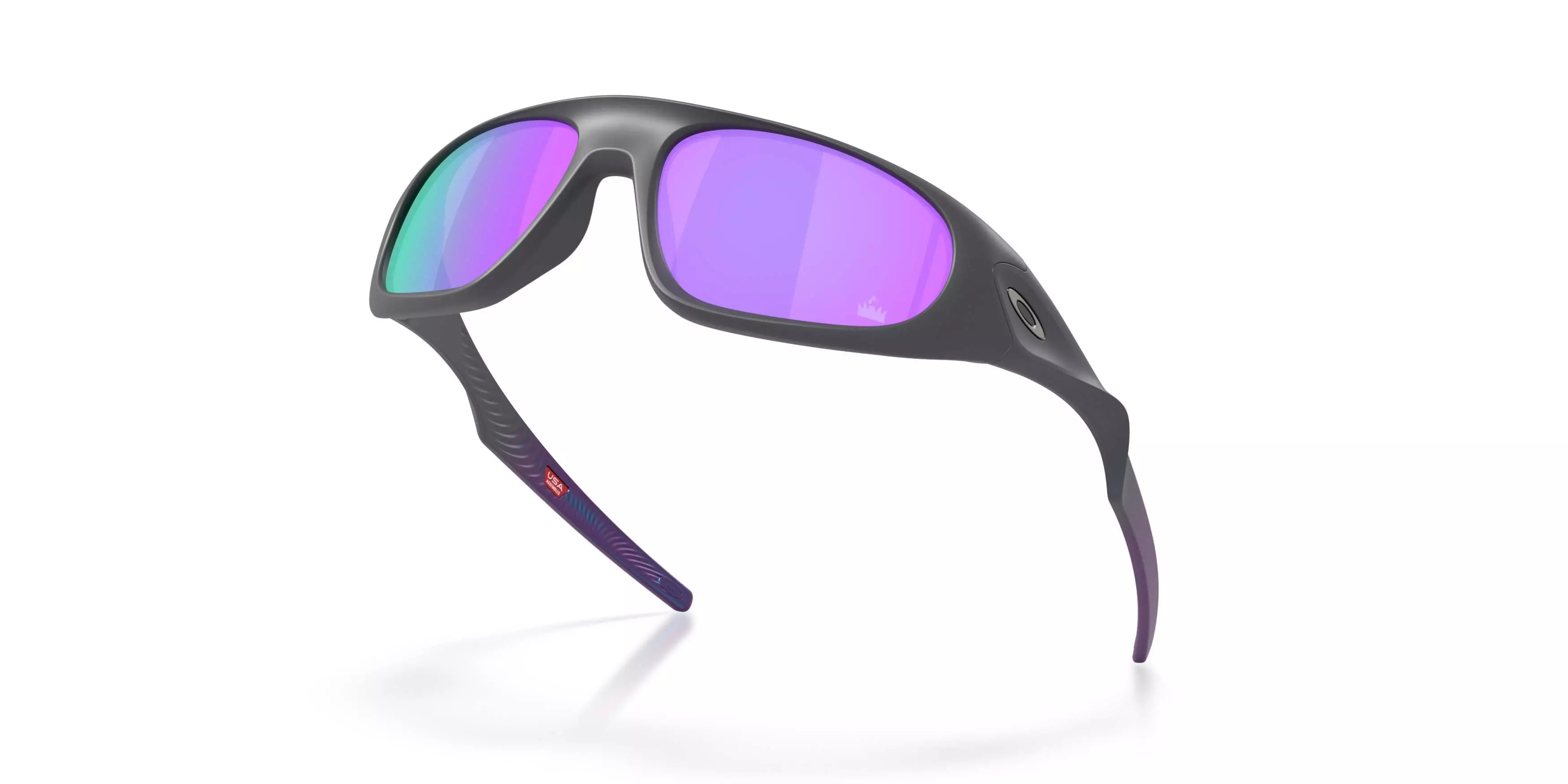 Oakley Neoforma Prizm Violet Sunglasses - Raven Matte Carbon - GREY/PURPLE