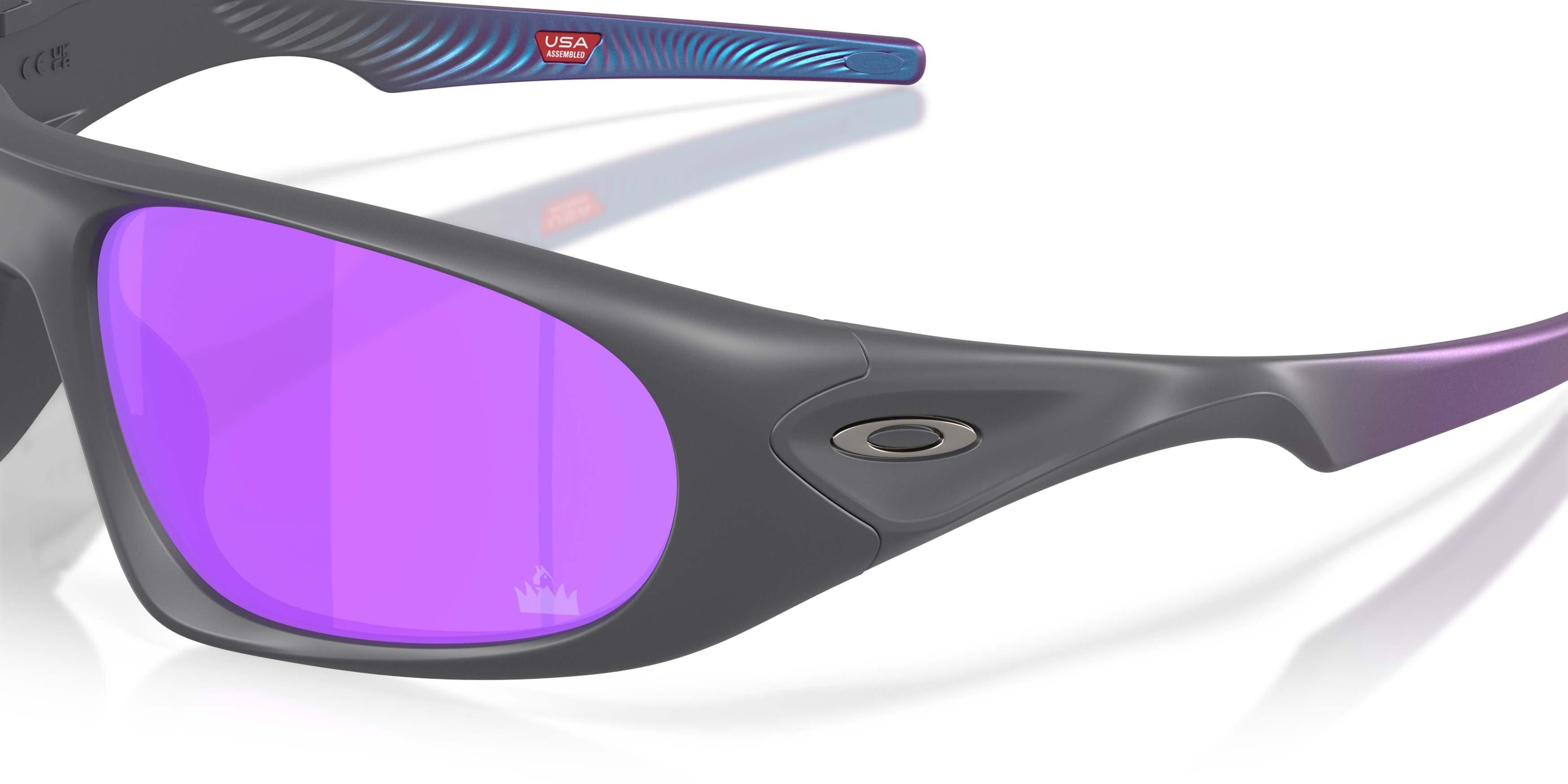 Oakley Neoforma Prizm Violet Sunglasses - Raven Matte Carbon - GREY/PURPLE