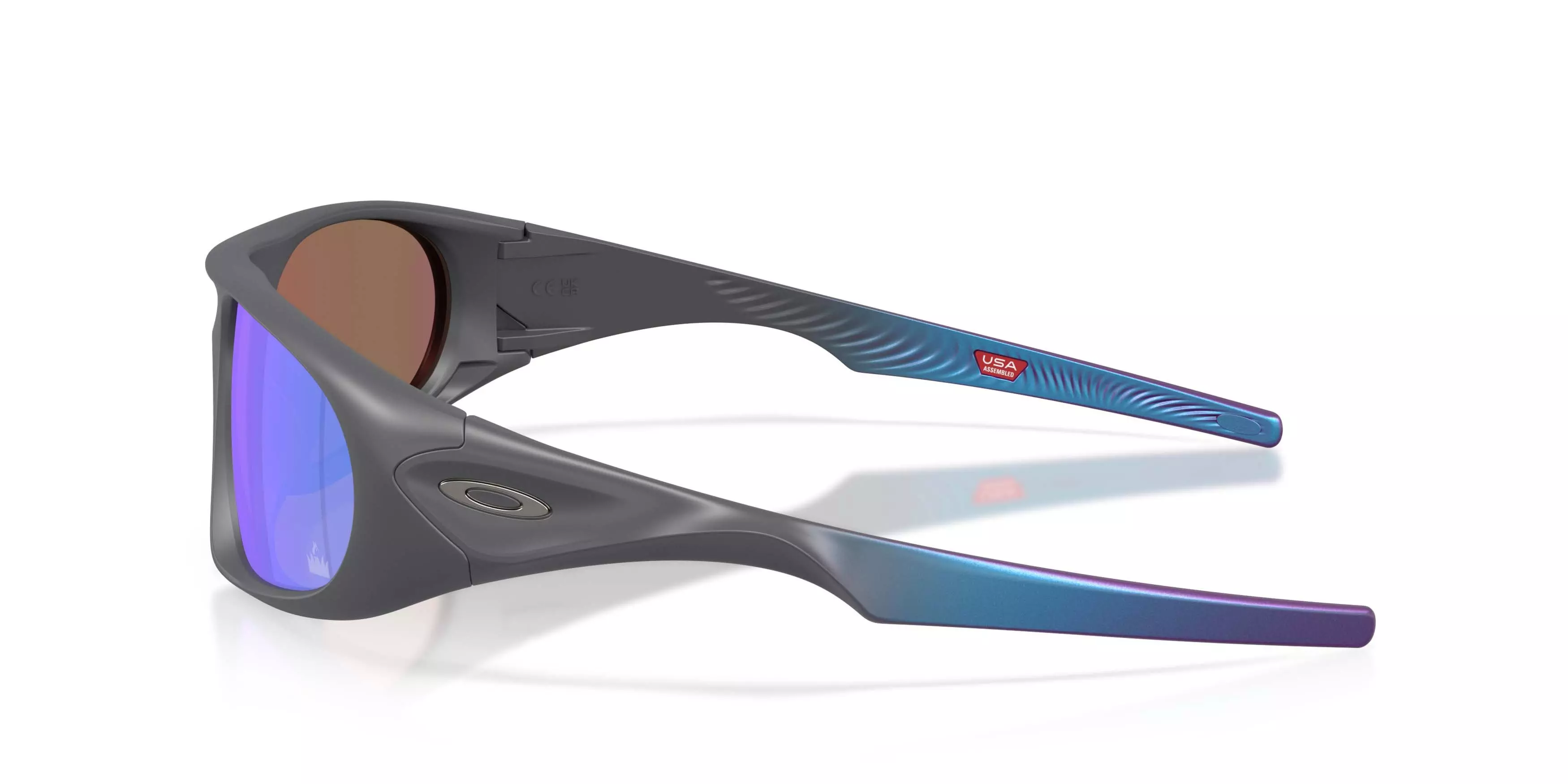 Oakley Neoforma Prizm Violet Sunglasses - Raven Matte Carbon - GREY/PURPLE