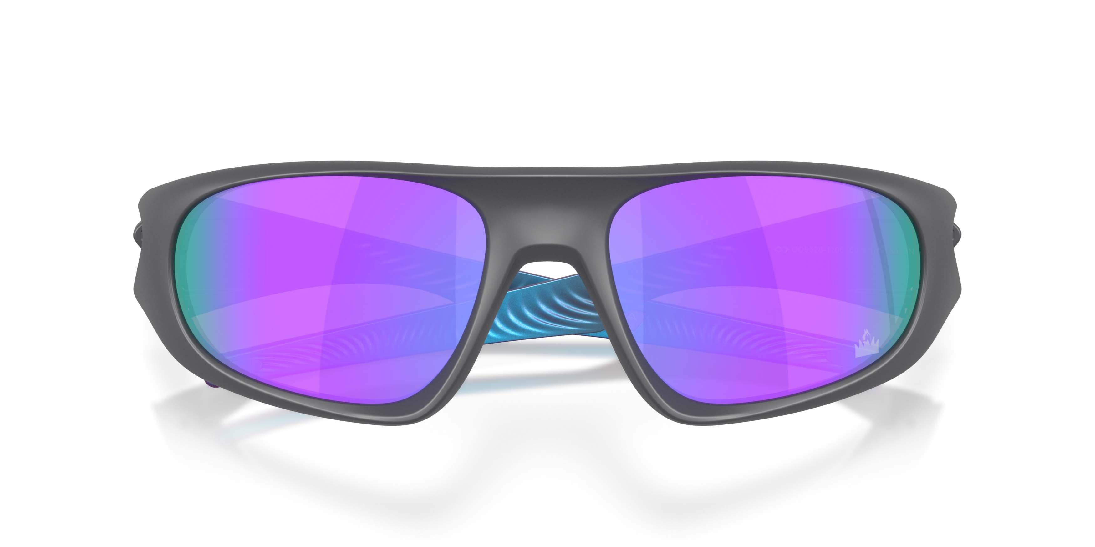Oakley Neoforma Prizm Violet Sunglasses - Raven Matte Carbon - GREY/PURPLE