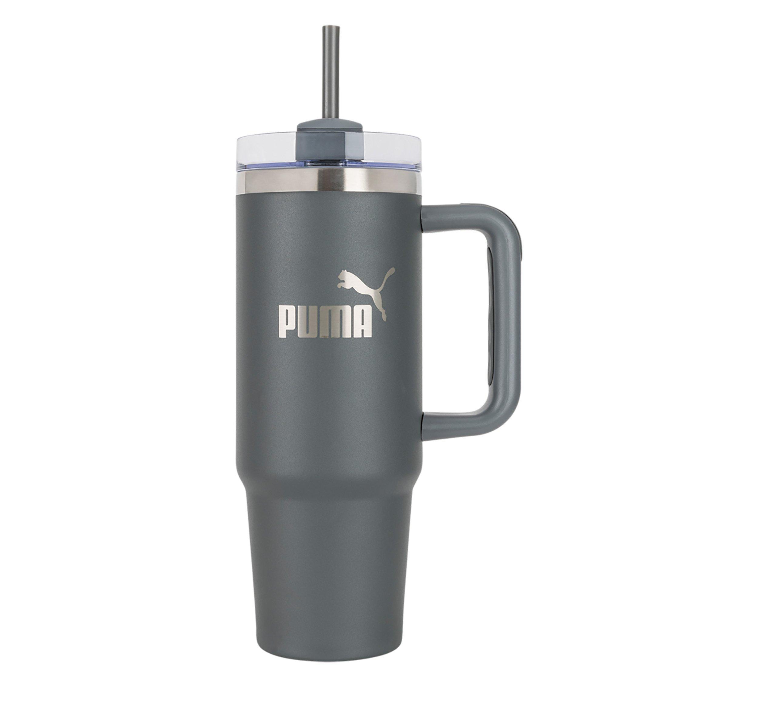PUMA Acclaim 32oz Tumbler Water Bottle - Dark Grey - DARK GREY Thumbnail View 1