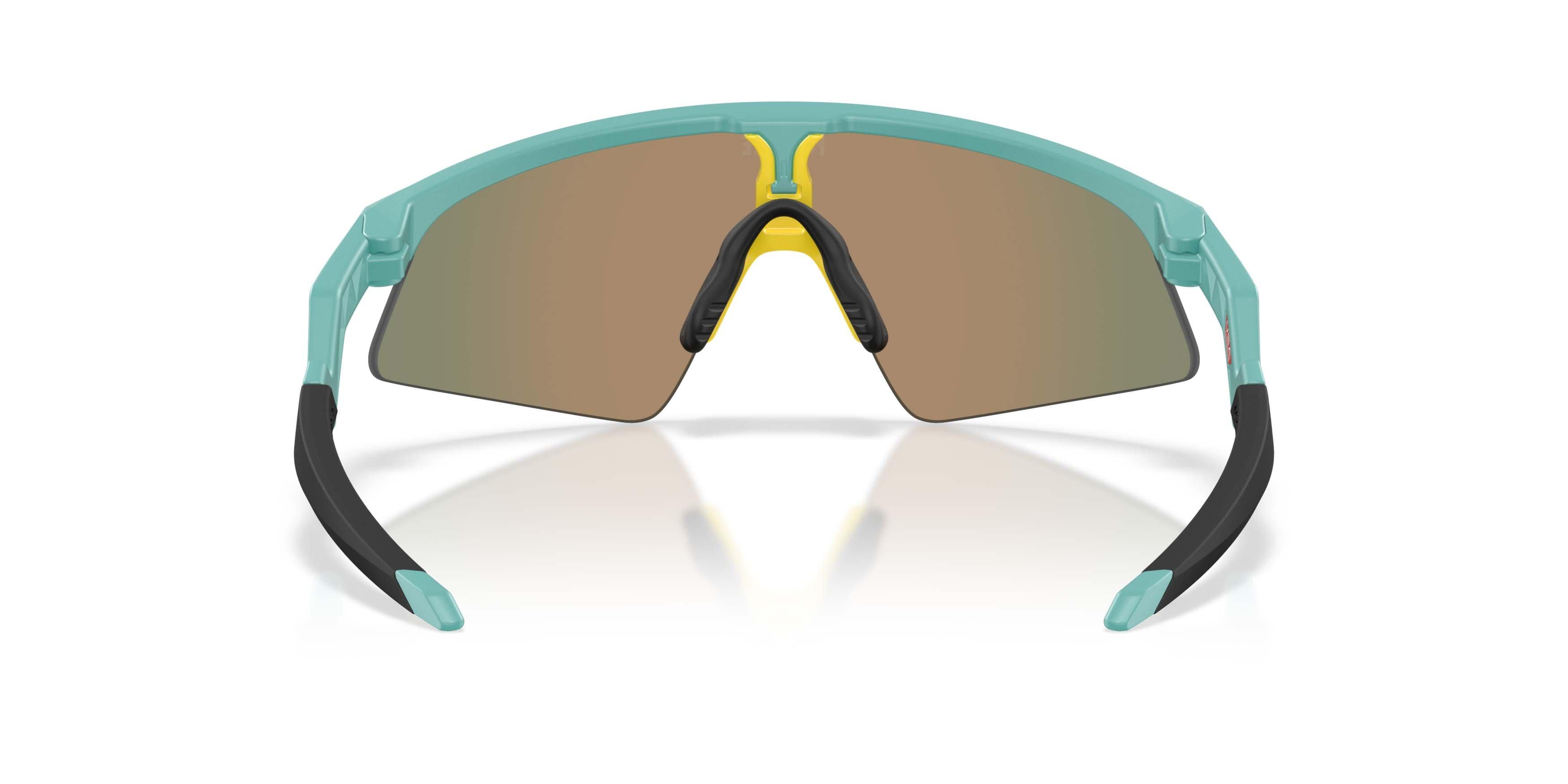 Oakley Youth Fit Resistor Sweep Prizm Ruby Sunglasses - Matte Pacific - BLUE/RED