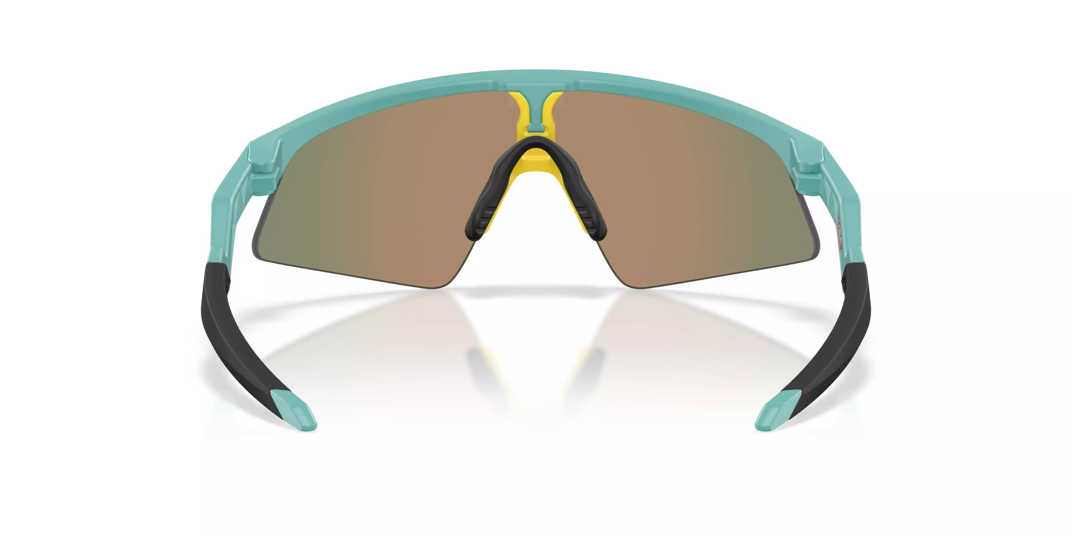 Oakley Youth Fit Resistor Sweep Prizm Ruby Sunglasses - Matte Pacific - BLUE/RED