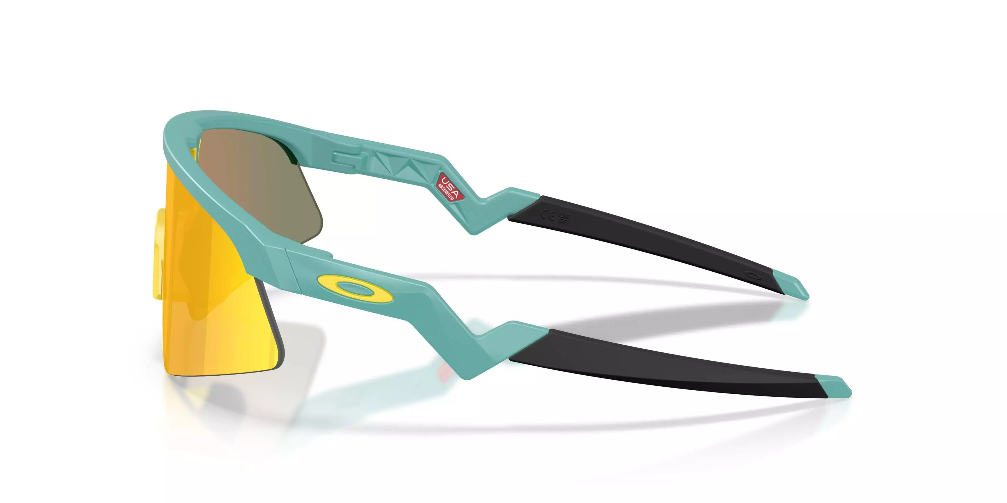 Oakley Youth Fit Resistor Sweep Prizm Ruby Sunglasses - Matte Pacific - BLUE/RED