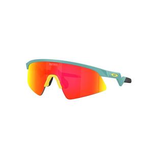 Oakley Youth Fit Resistor Sweep Prizm Ruby Sunglasses - Matte Pacific - BLUE/RED