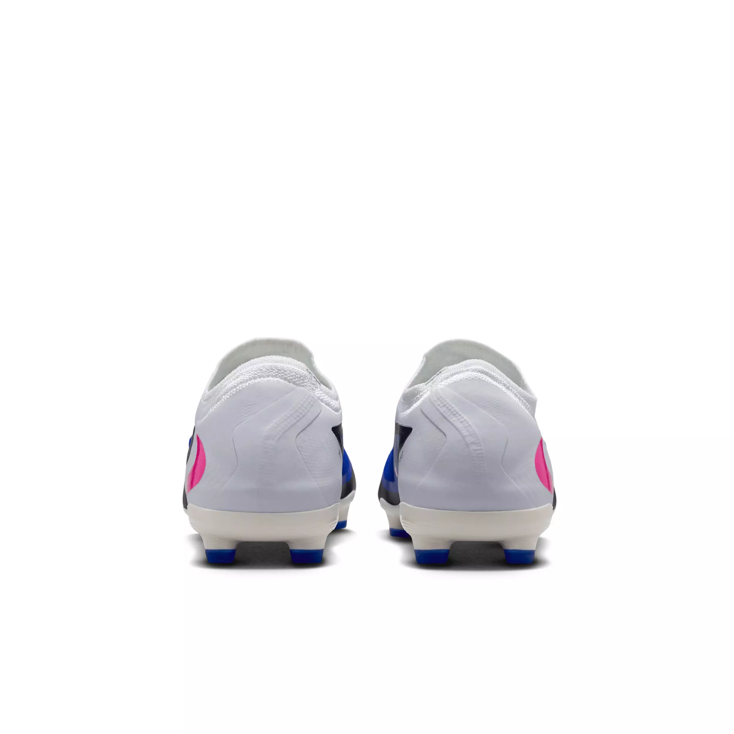 Nike Jr. Phantom 6 Low Pro MG "Racer Blue/White/Pink Blast" Grade School Kids' Soccer Cleat - BLUE/WHITE/PINK