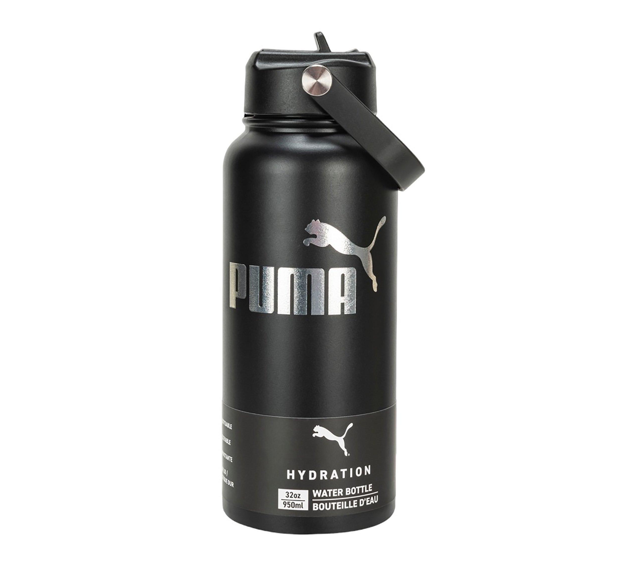 PUMA Honor 32oz Flip Top Water Bottle - Black - BLACK Thumbnail View 1