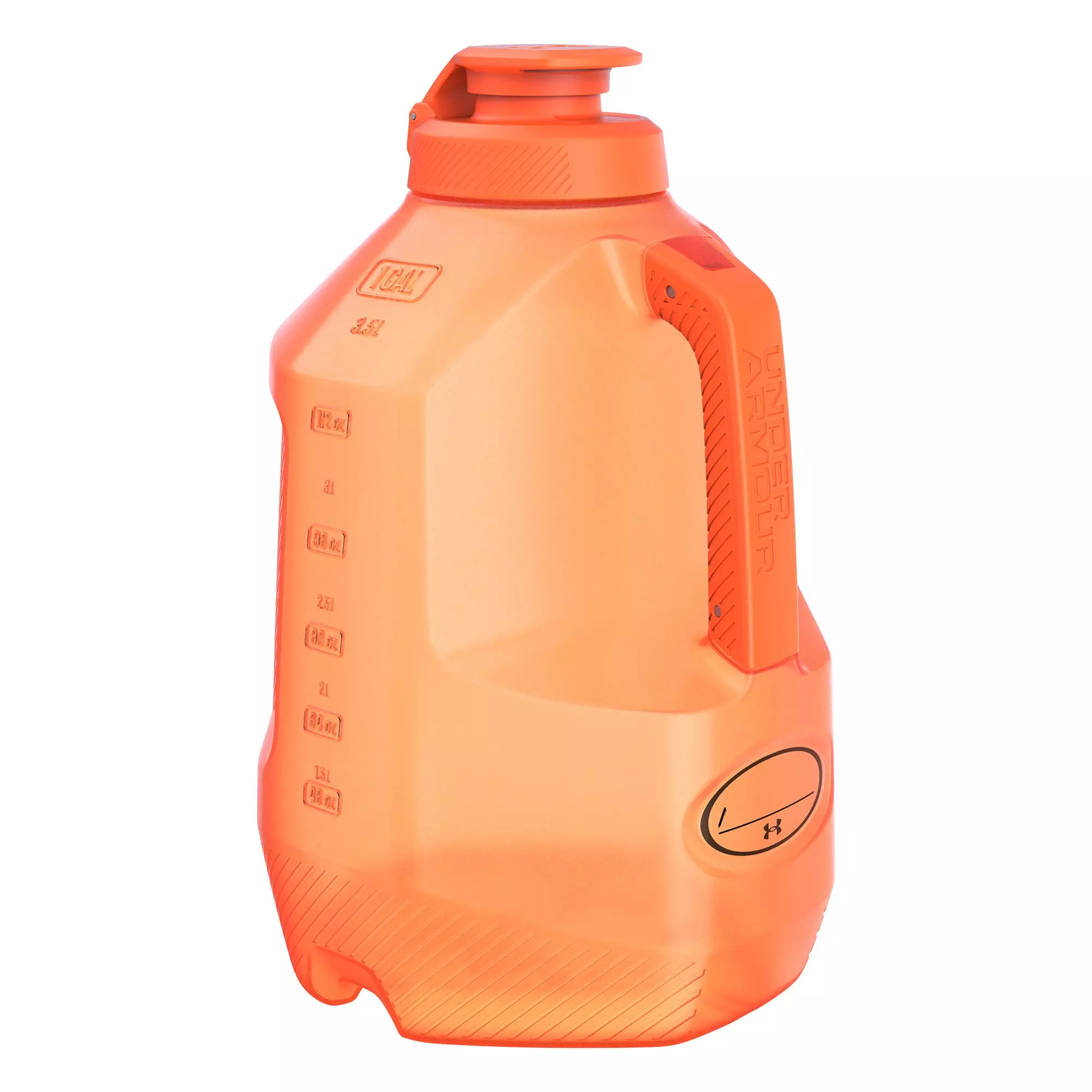 Under Armour Sideline 1-Gallon Jug Water Bottle - Orange - ORANGE