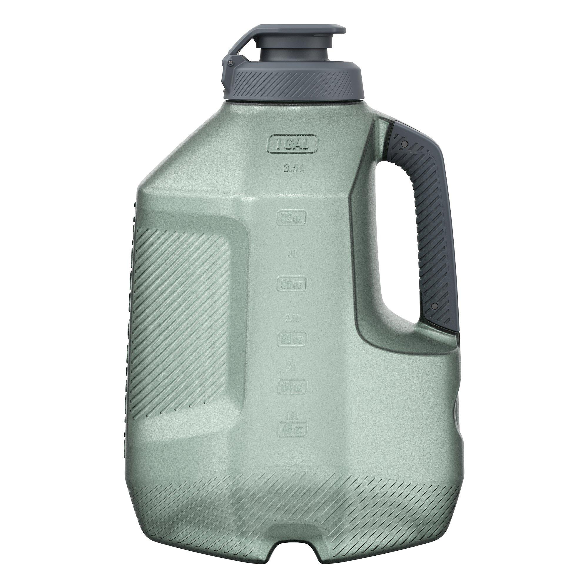 Under Armour Sideline 1-Gallon Jug Water Bottle - Green/Grey - GREEN/GREY