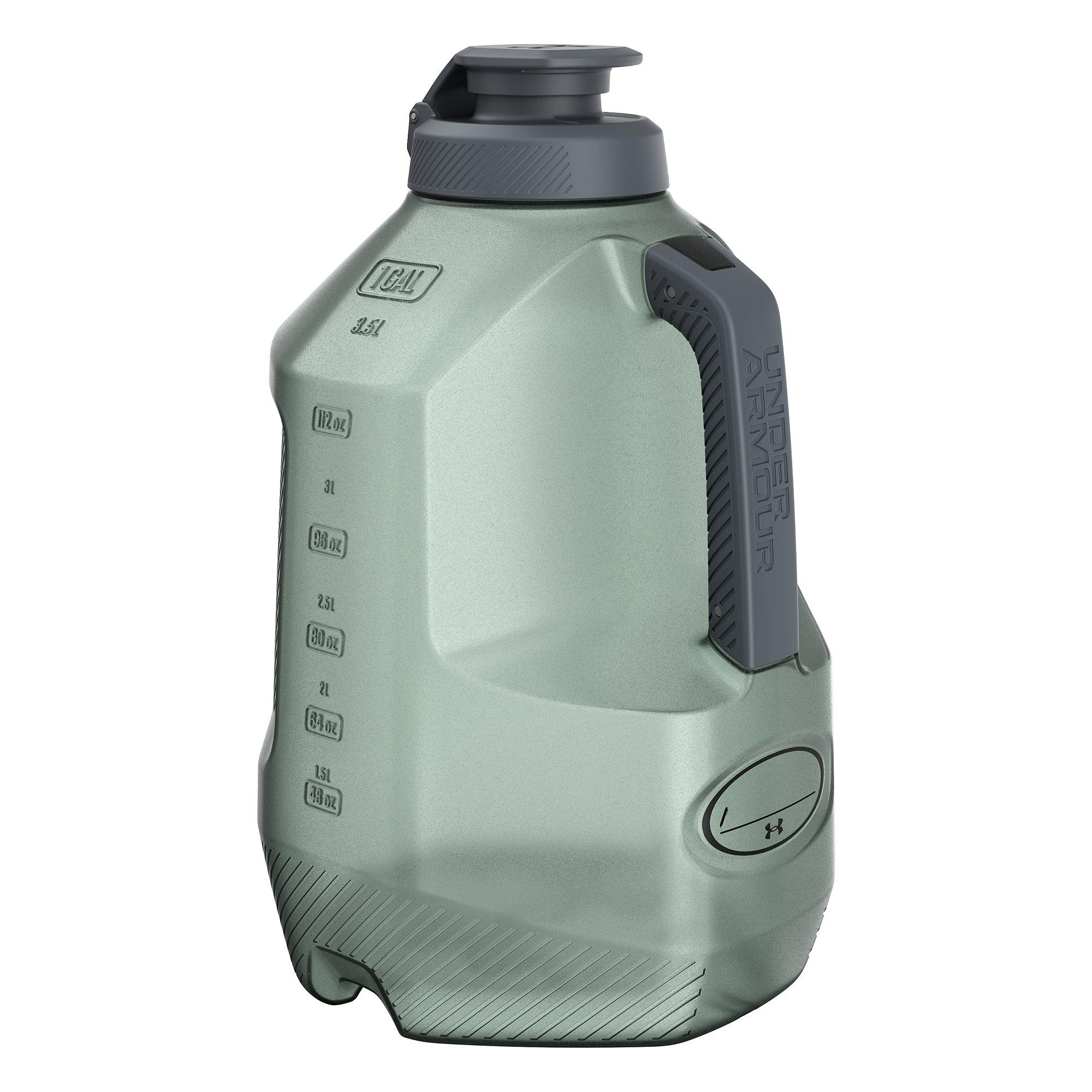 Under Armour Sideline 1-Gallon Jug Water Bottle - Green/Grey - GREEN/GREY