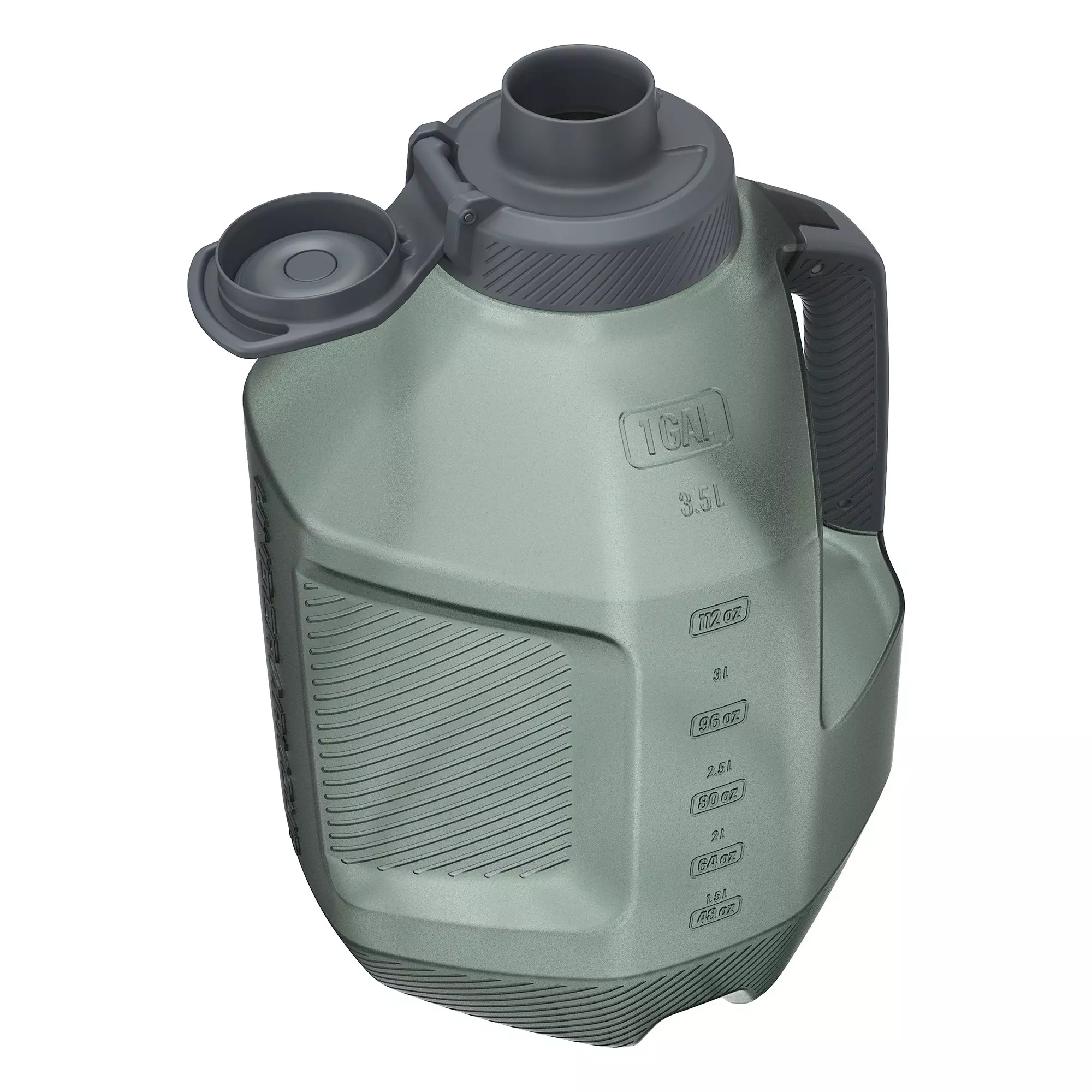 Under Armour Sideline 1-Gallon Jug Water Bottle - Green/Grey - GREEN/GREY