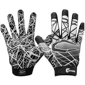 Cutters Rev Pro 5.0 L.E. Receiver Gloves, White/Black Lux / S