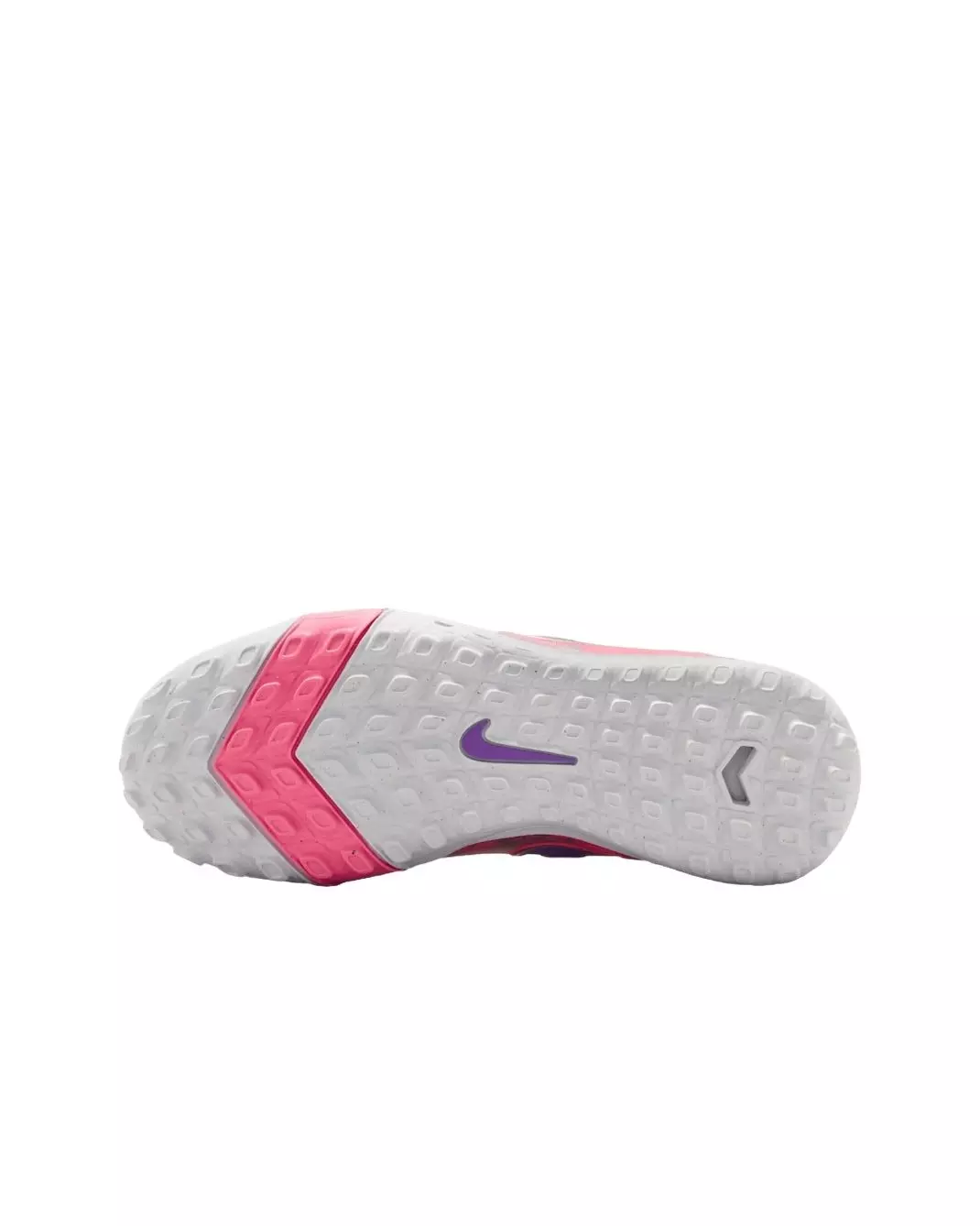 Nike "Vini Jr" Mercurial Vapor 16 Academy Turf "Pink/Purple" Grade School Kids' Soccer Cleat - PINK/PURPLE