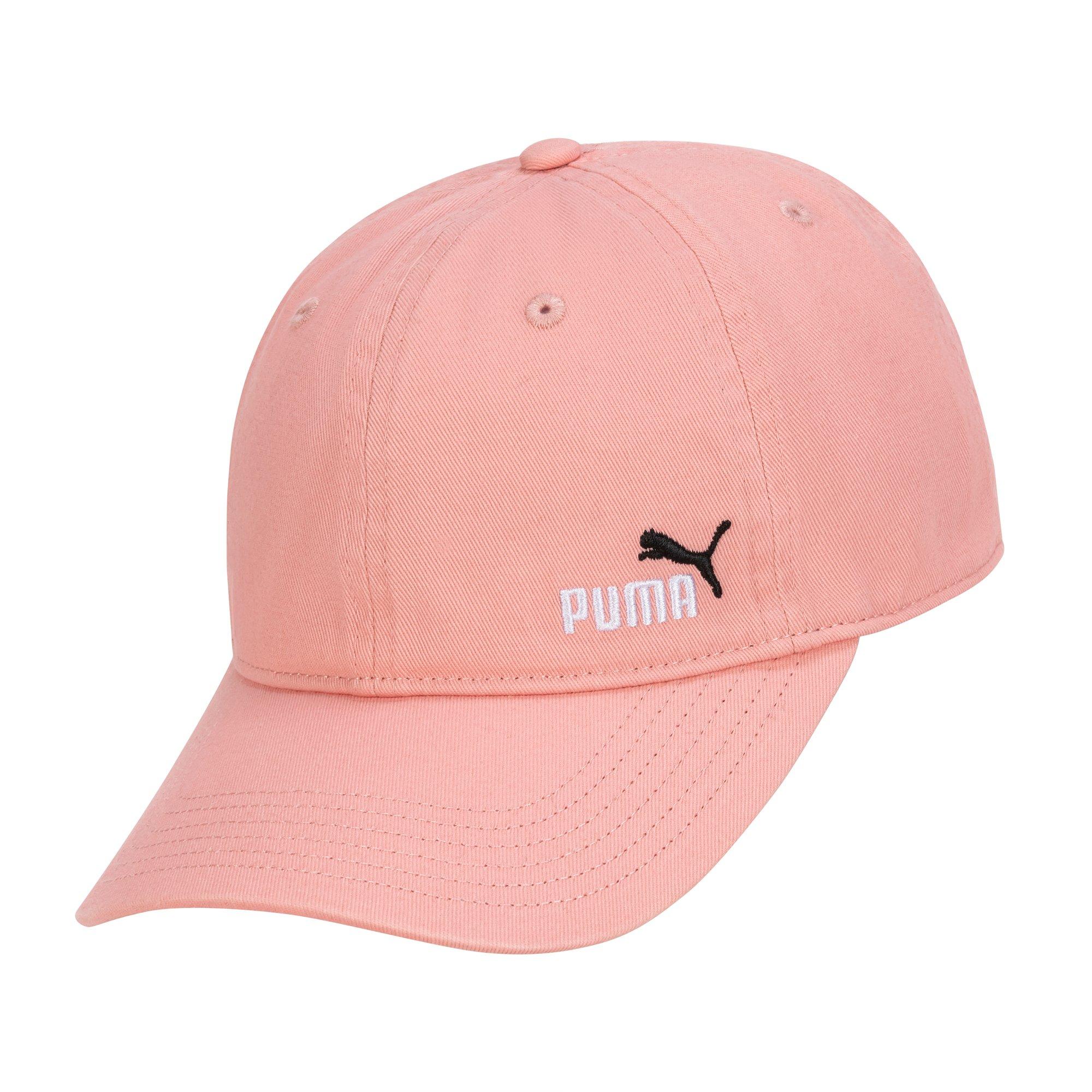 PUMA Women's Crescent Logo Adjustable Hat - Pink - PINK Thumbnail View 4