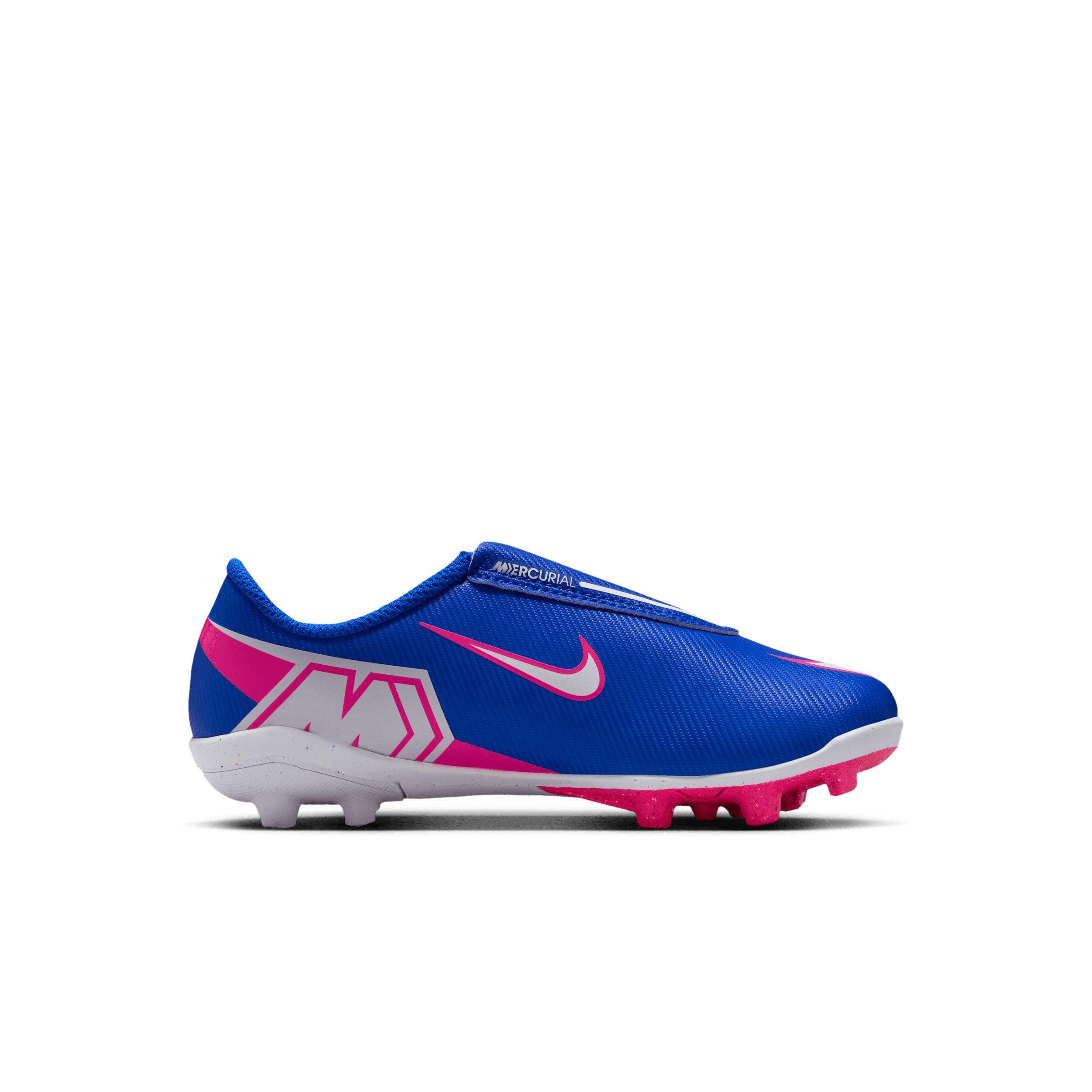 Nike Jr. Mercurial Vapor 16 Club MG "Racer Blue/White" Preschool Kids' Soccer Cleat - BLUE/WHITE Thumbnail View 1