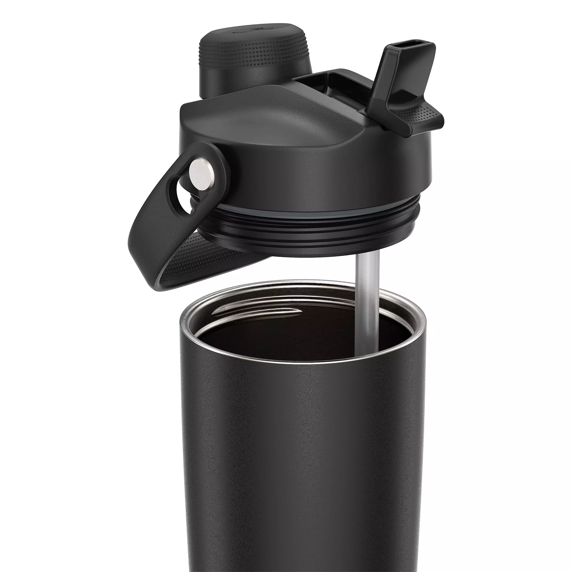 Under Armour Speed Flip 30 oz Water Bottle - Black - BLACK