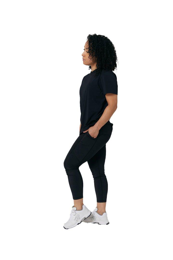 RIP-IT Women's Training Leggings - Black - BLACK Thumbnail View 3