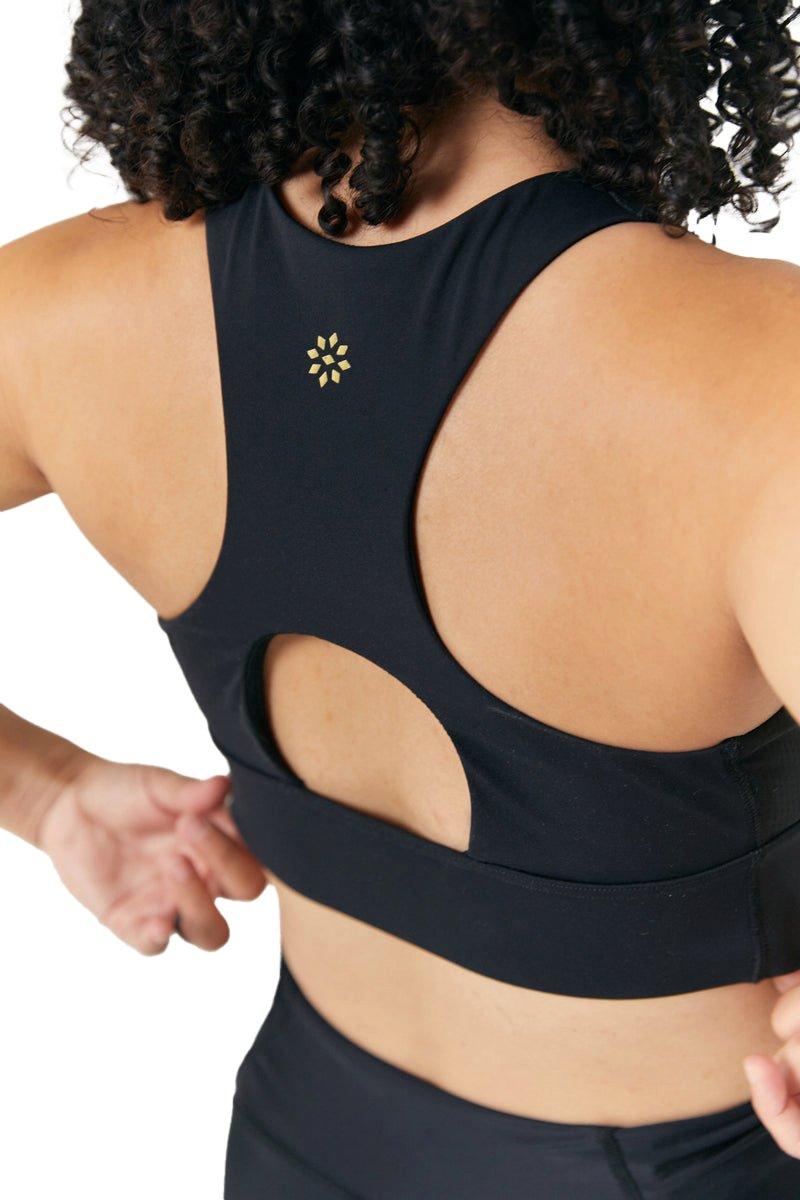 RIP-IT Women's Medium Support Sports Bra - Black - BLACK Thumbnail View 2