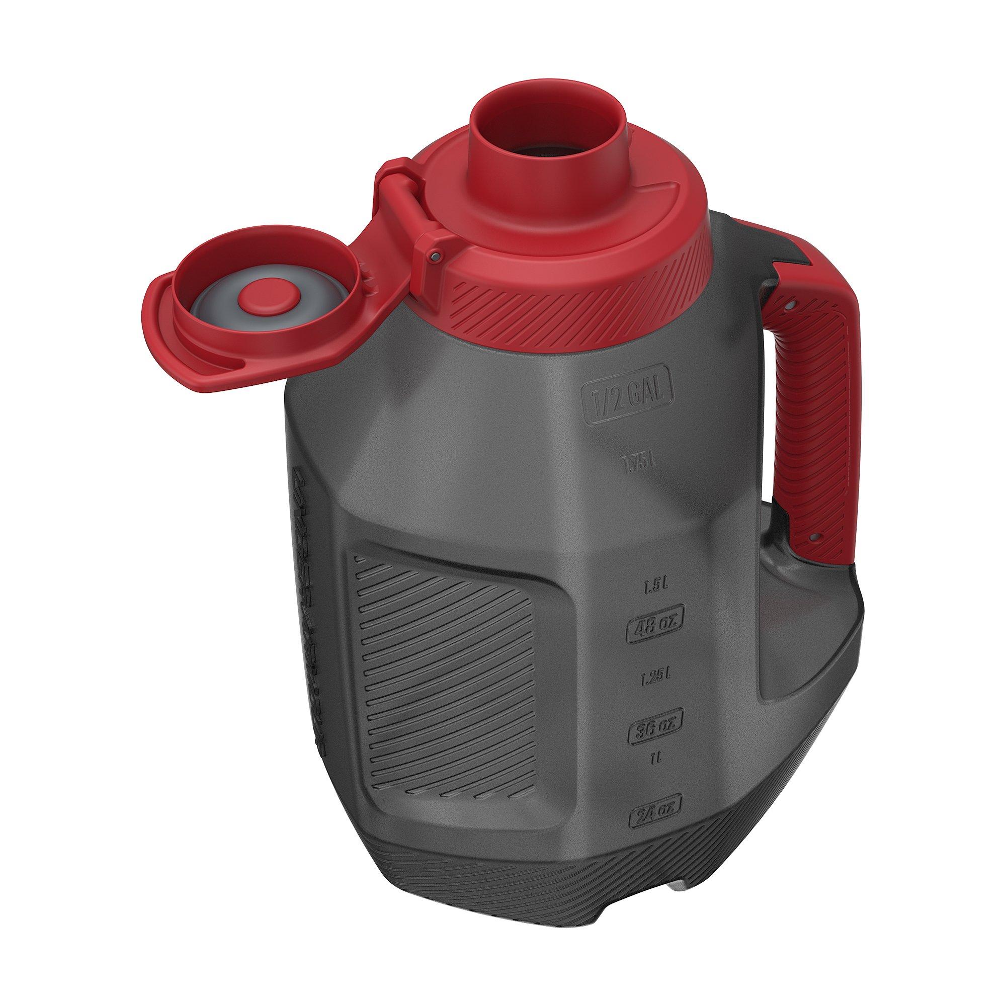 Under Armour Sideline 1/2 Gallon Jug Water Bottle - Black - BLACK