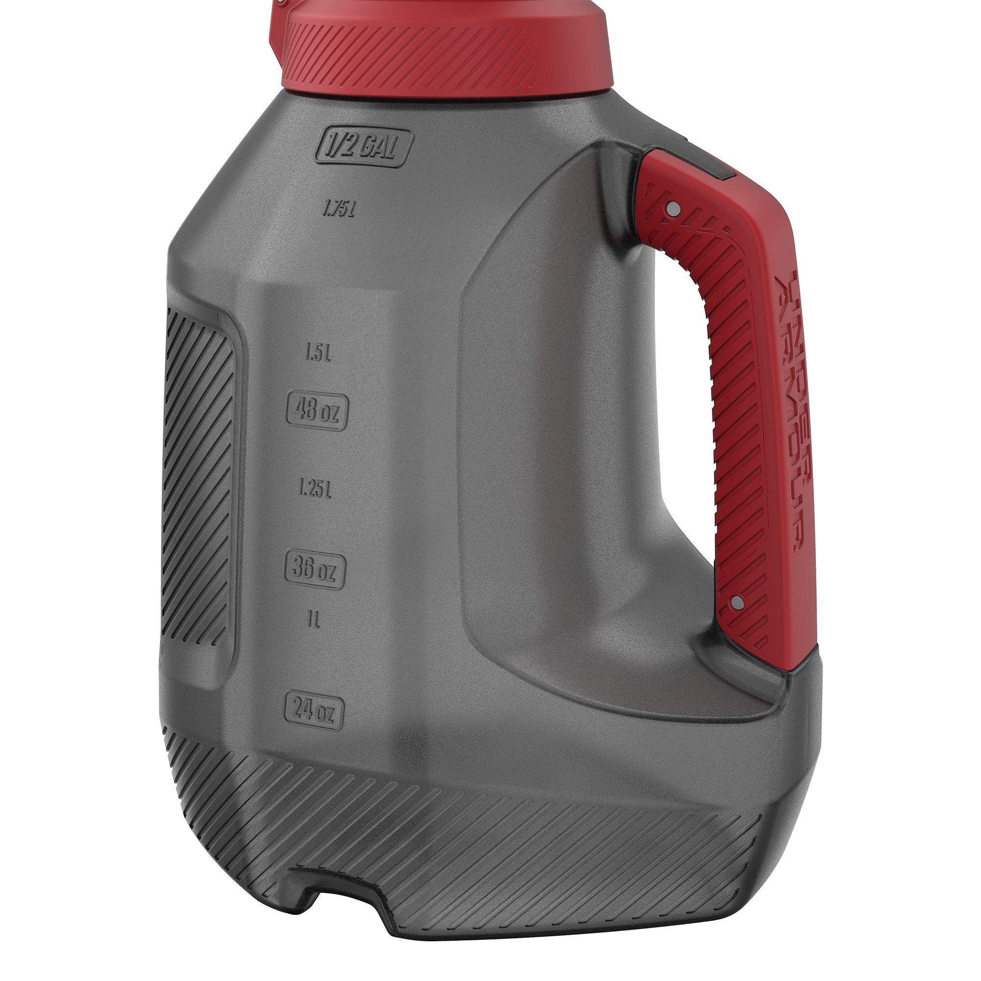 Under Armour Sideline 1/2 Gallon Jug Water Bottle - Black - BLACK