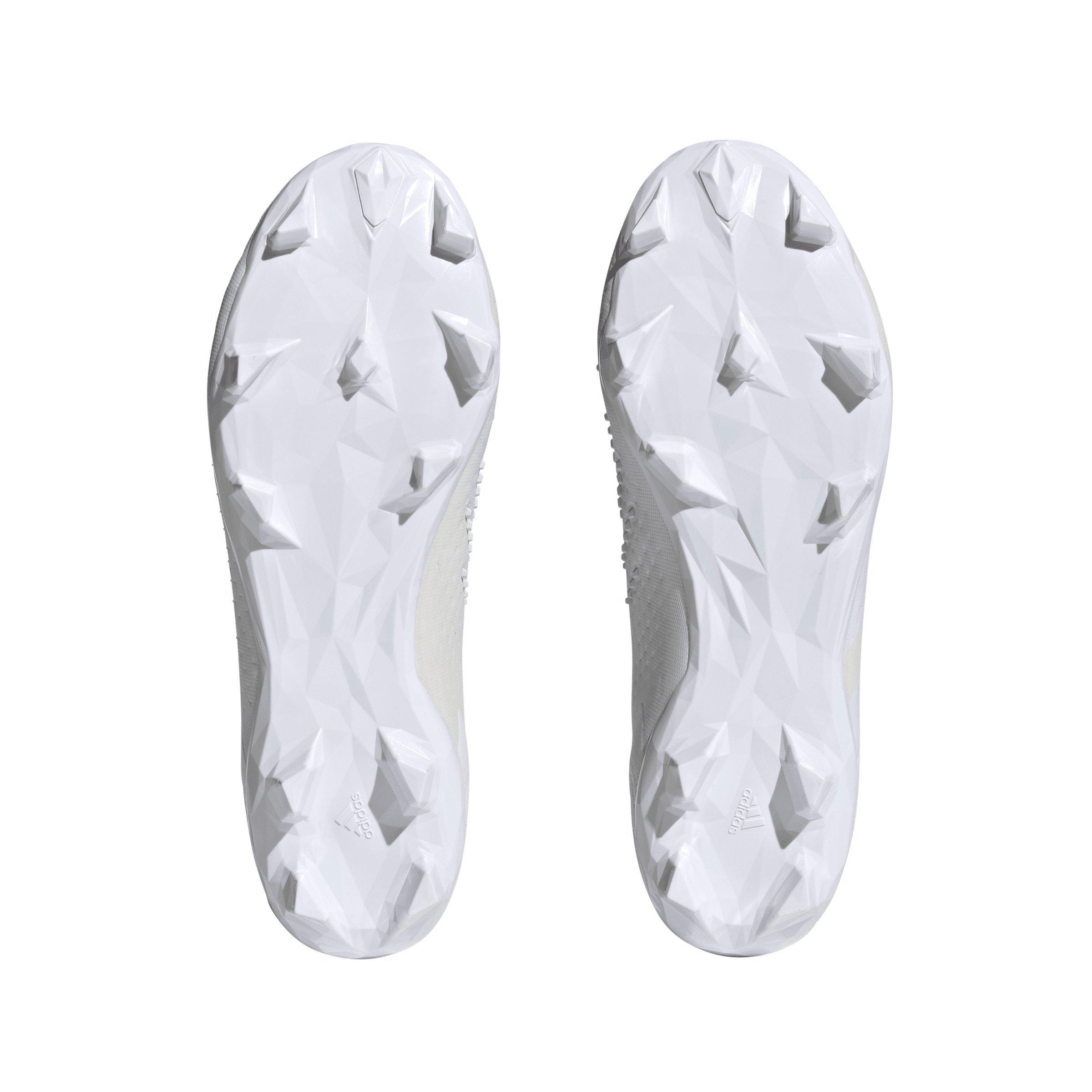 adidas Predator Accuracy.2 Firm Ground "Ftwr White/Ftwr White/Core Black" Men's Soccer Cleat - WHITE/WHITE/BLACK Thumbnail View 6