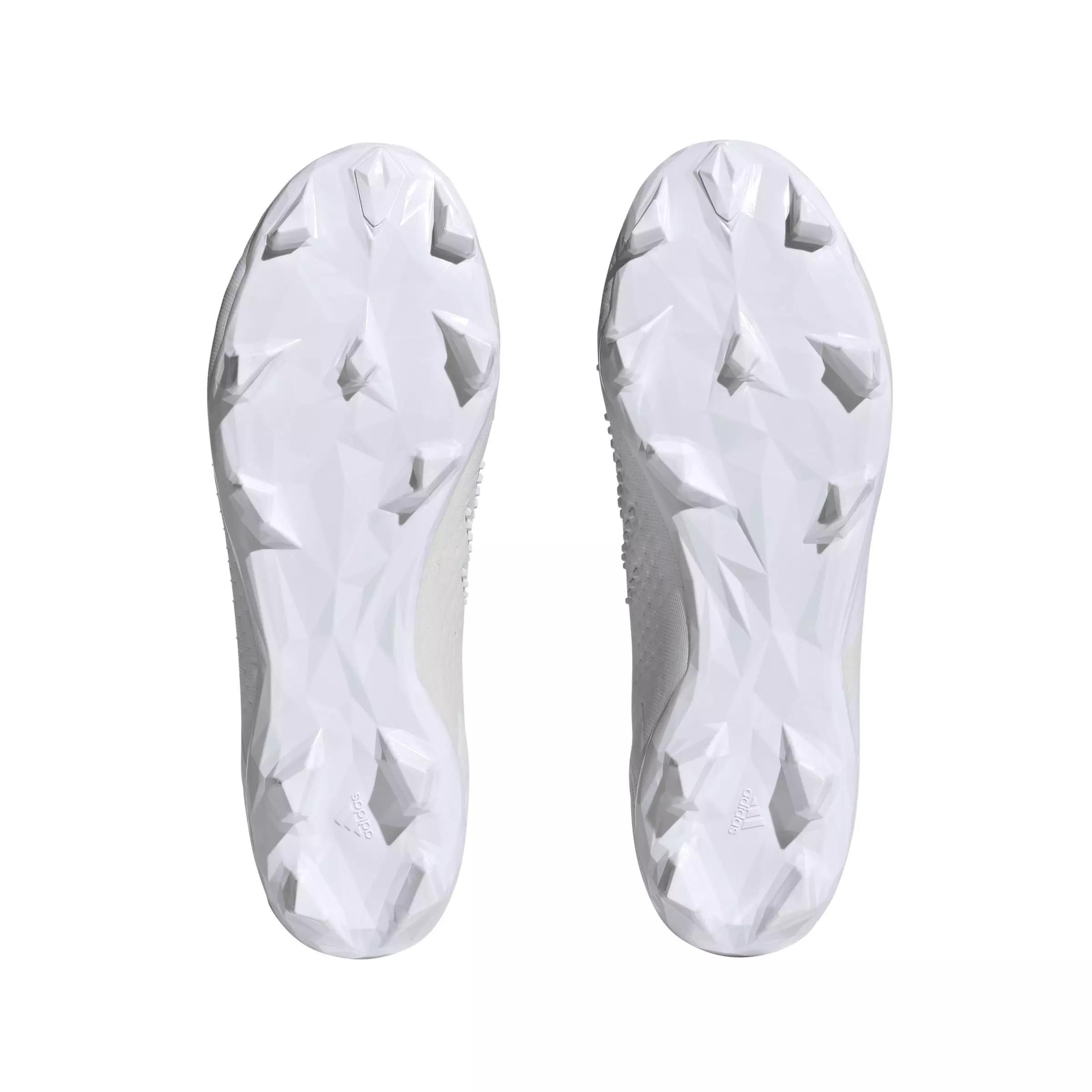adidas Predator Accuracy.2 Firm Ground "Ftwr White/Ftwr White/Core Black" Men's Soccer Cleat - WHITE/WHITE/BLACK