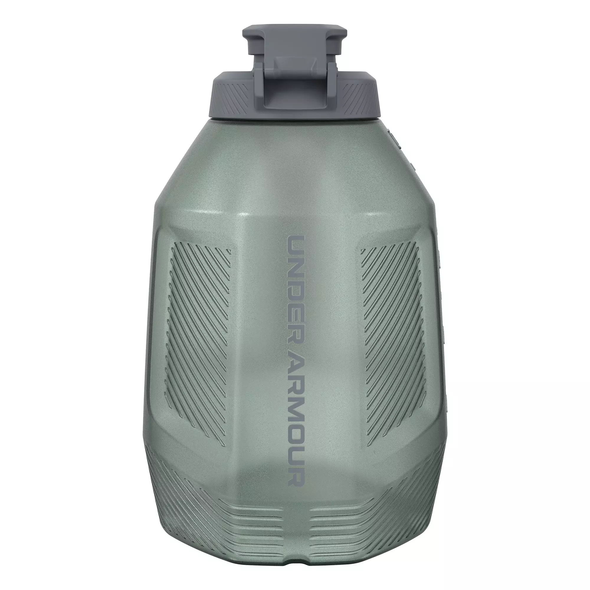 Under Armour Sideline 1/2 Gallon Jug Water Bottle - Green/Grey - GREEN/GREY